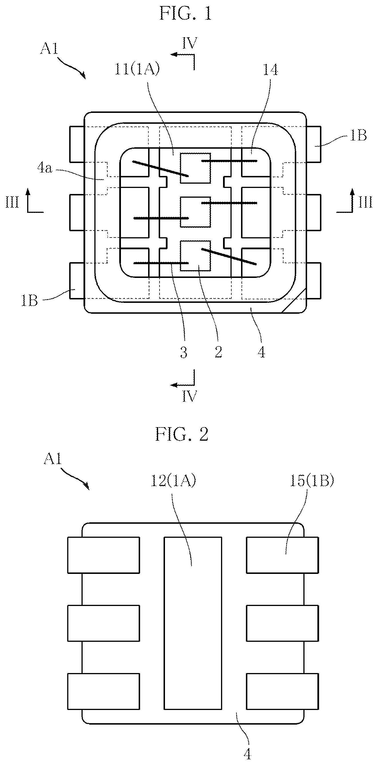 Patent US11777068 Figure 1 – Semiconductor light emitting device and method for manufacturing the same