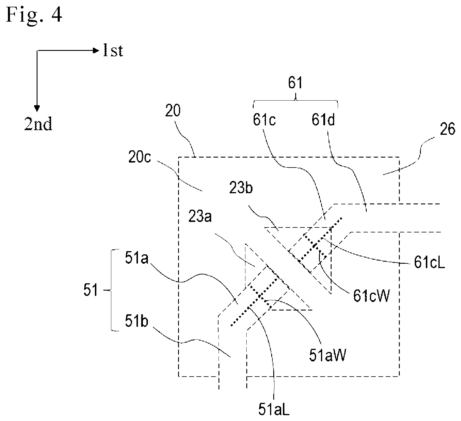 Patent US11777069 Figure 4 – Light-emitting module