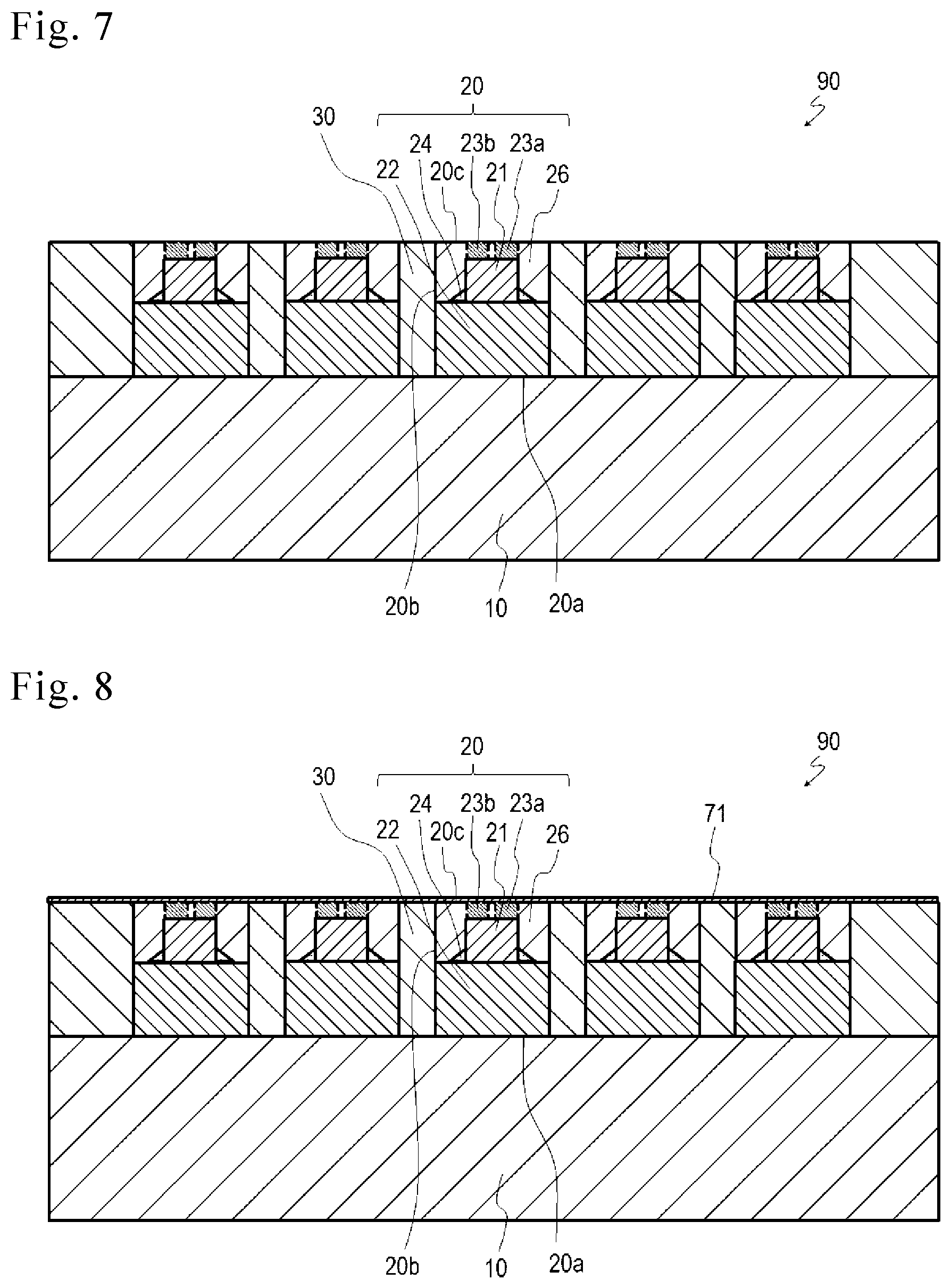 Patent US11777069 Figure 7 – Light-emitting module