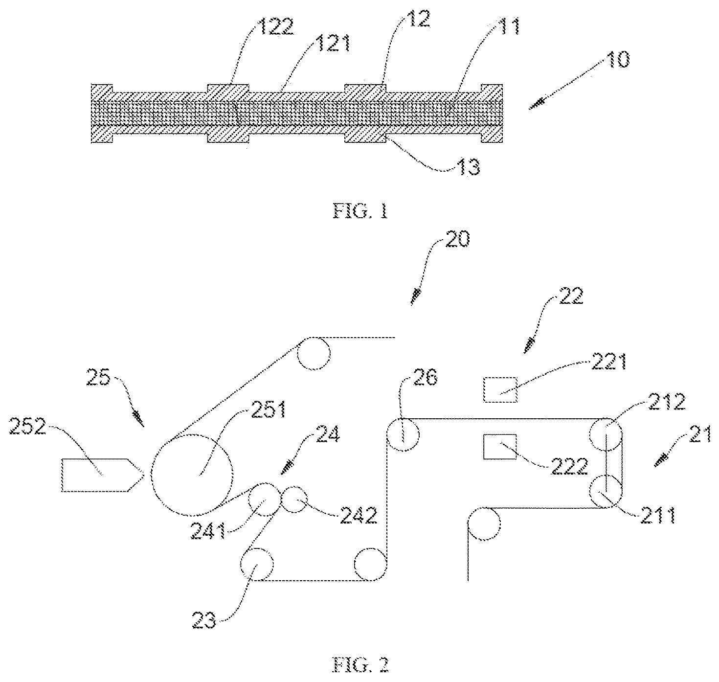 Patent US11777071 Figure 1 – Coating device, and coating method for non-uniform thickness current collector