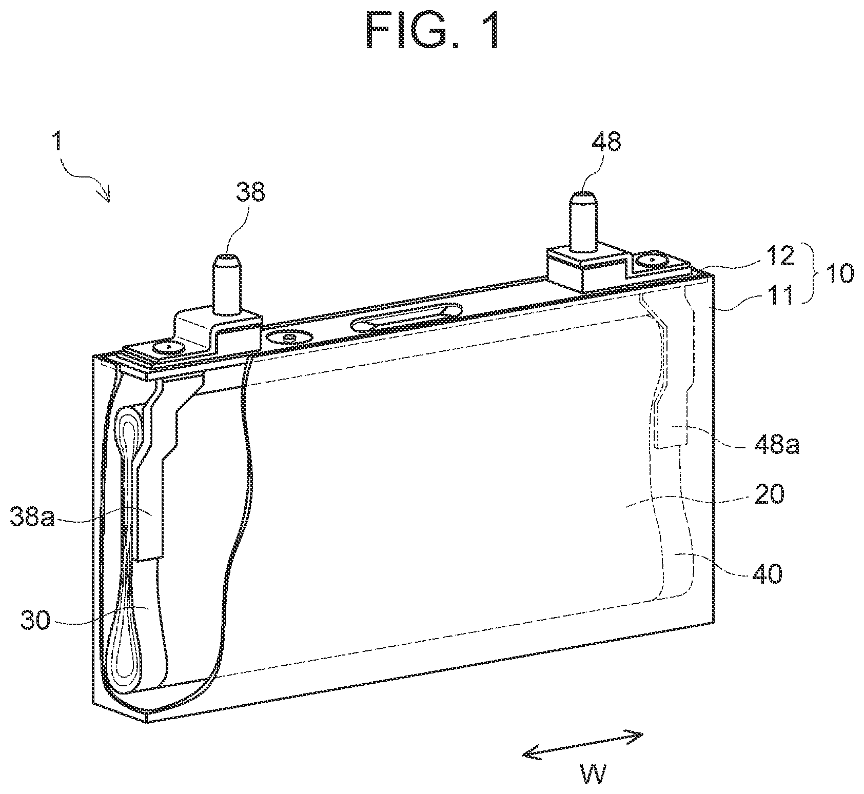 Patent US11777083 Figure 1 – Non-aqueous electrolyte secondary battery and positive electrode active material