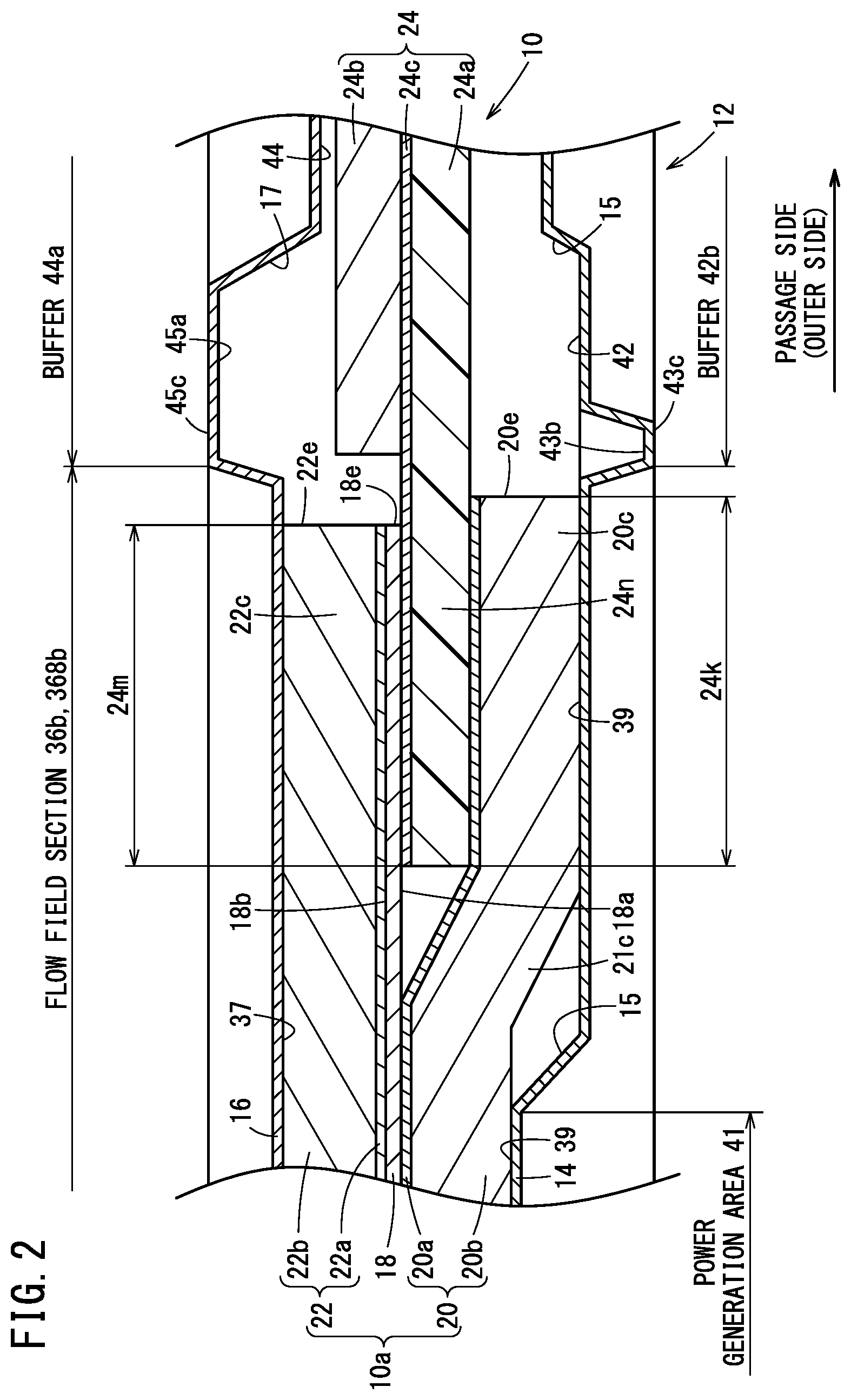 Patent US11777110 Figure 2 – Fuel cell