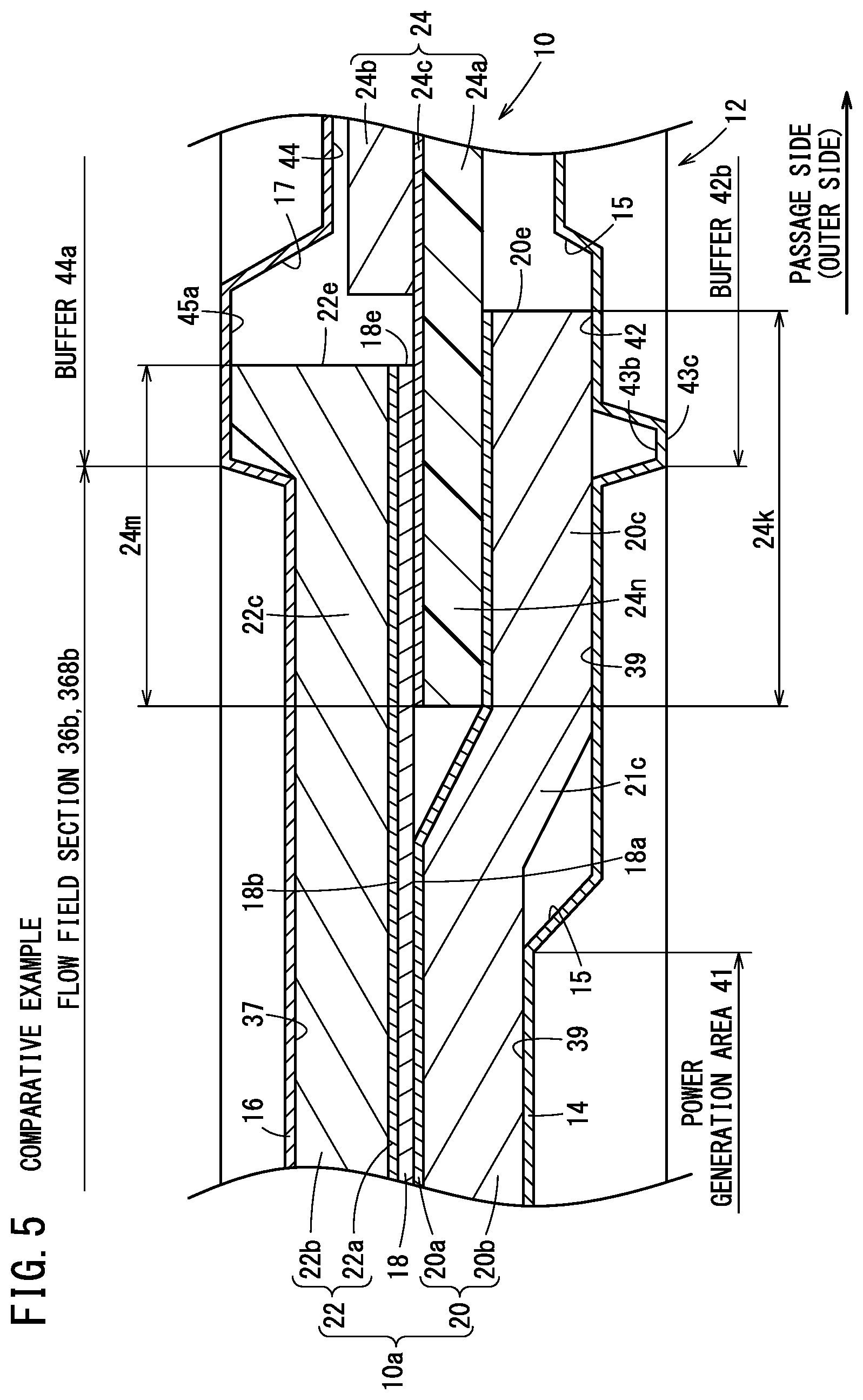 Patent US11777110 Figure 5 – Fuel cell