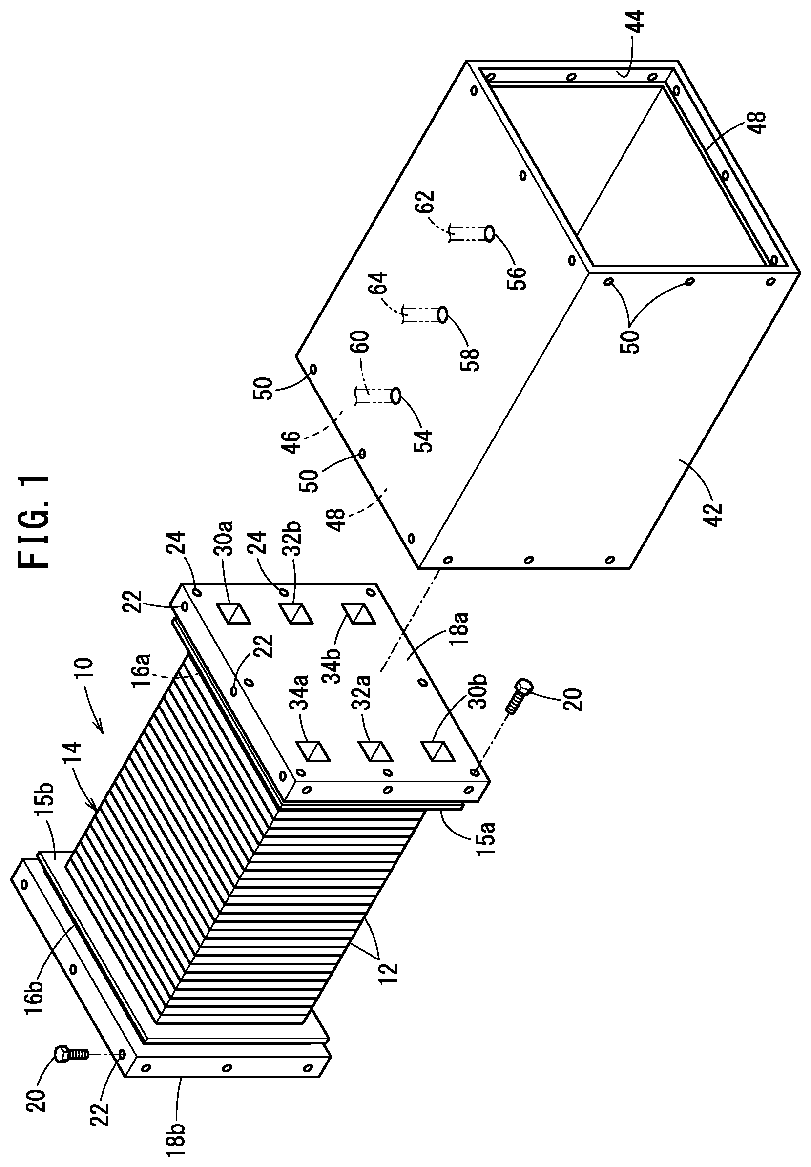 Patent US11777119 Figure 1 – Leak test method for fuel cell stack