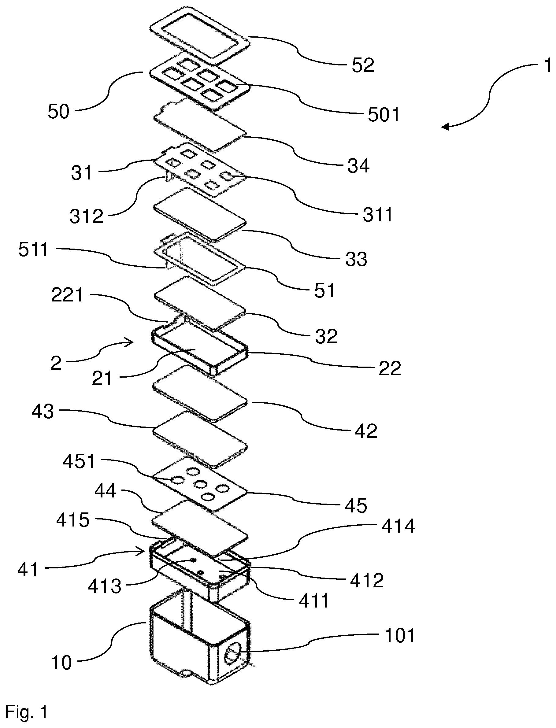 Patent US11777123 Figure 1 – Direct alcohol fuel cell