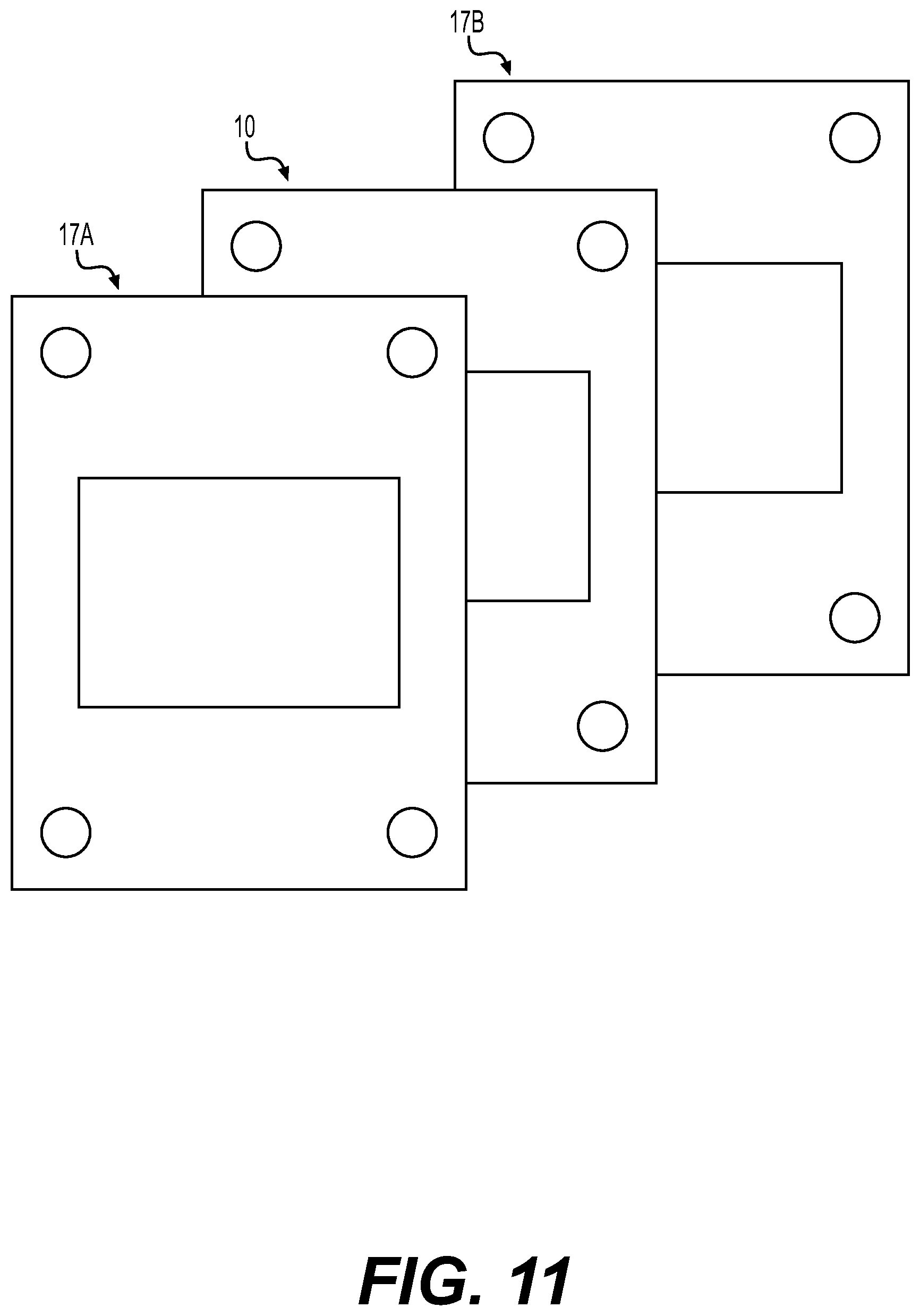 Patent US11777128 Figure 11 – Flow battery with a dynamic fluidic network