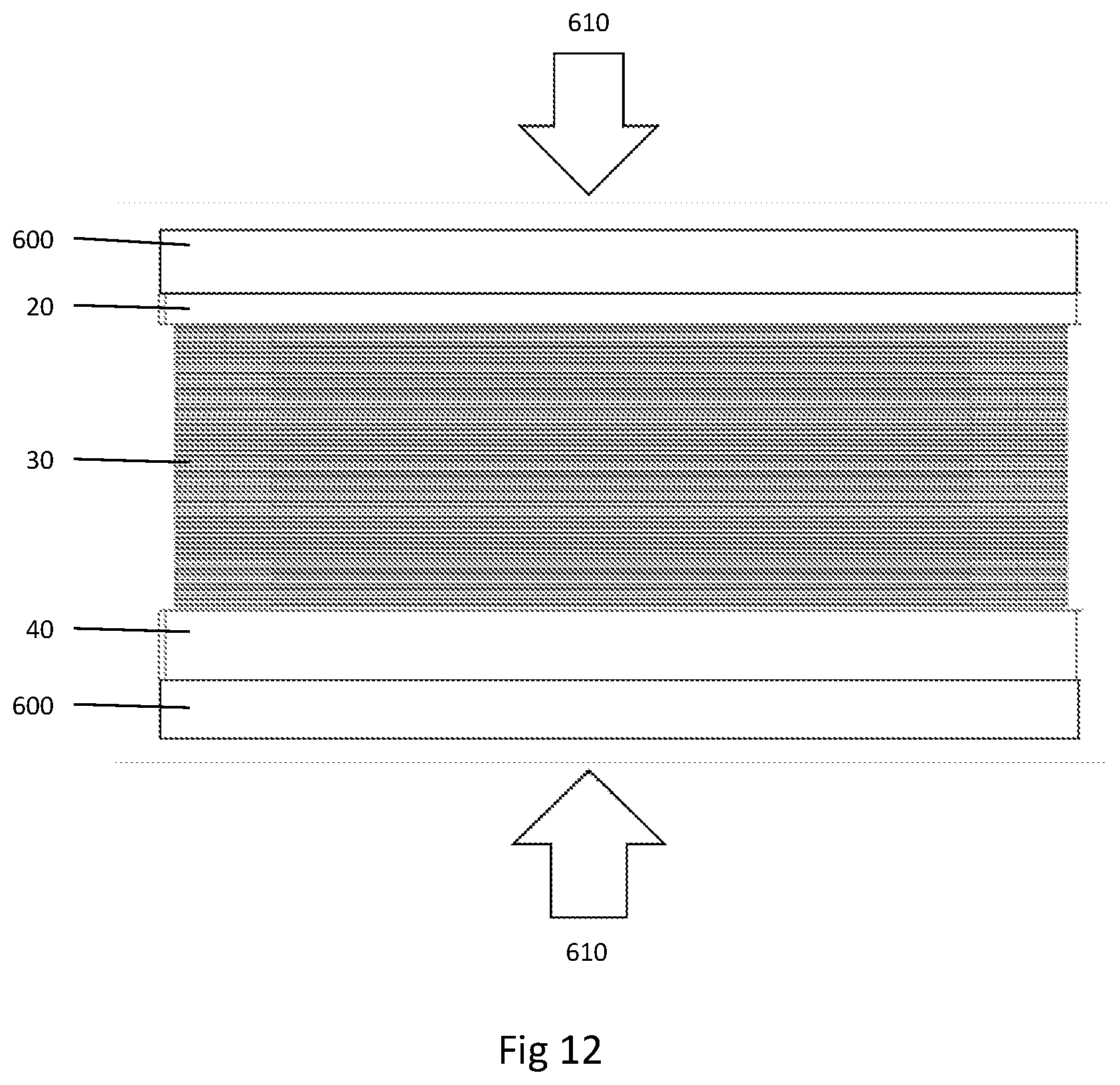 Patent US11777129 Figure 8 – Fuel cell stack assembly
