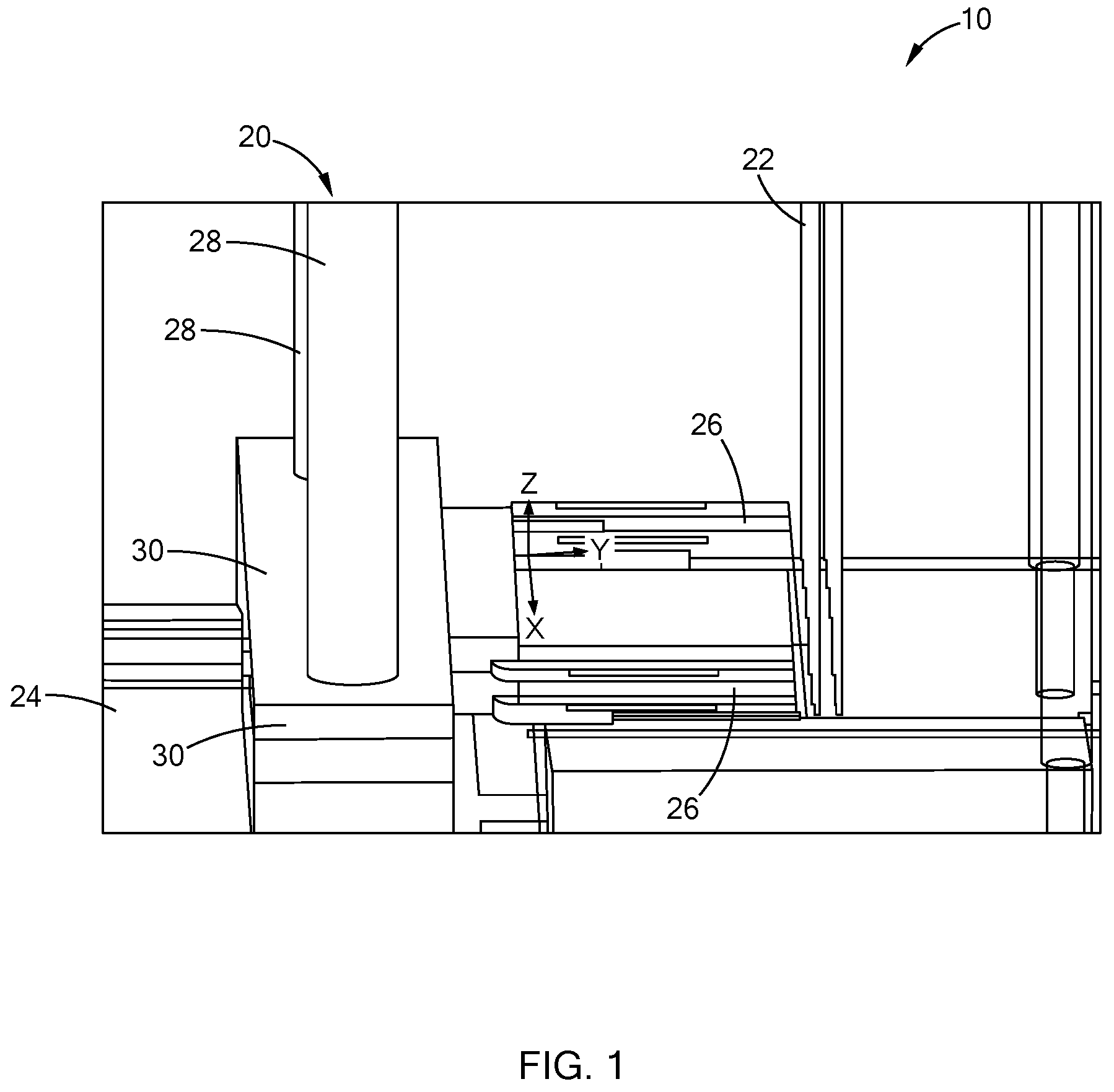 Patent US11777131 — Modular stacking tool and method for a battery — Figure 1