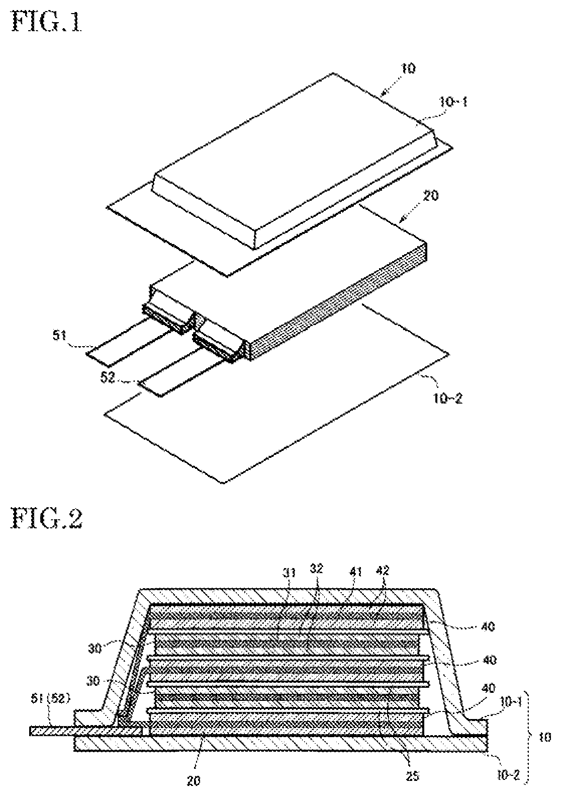 Patent US11777147 — Lithium ion secondary battery — Figure 1