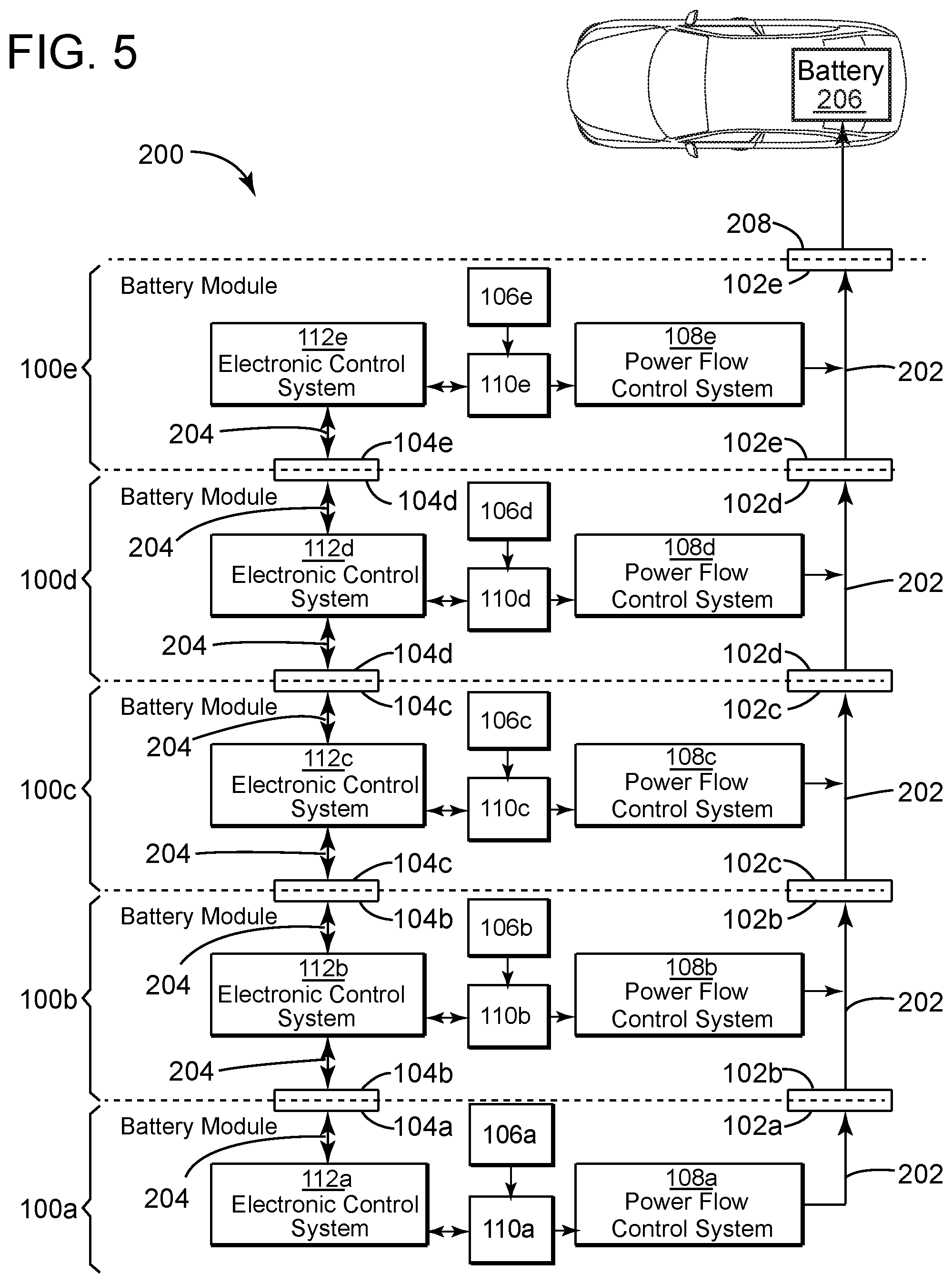 Patent US11777150 Figure 4 – Battery module