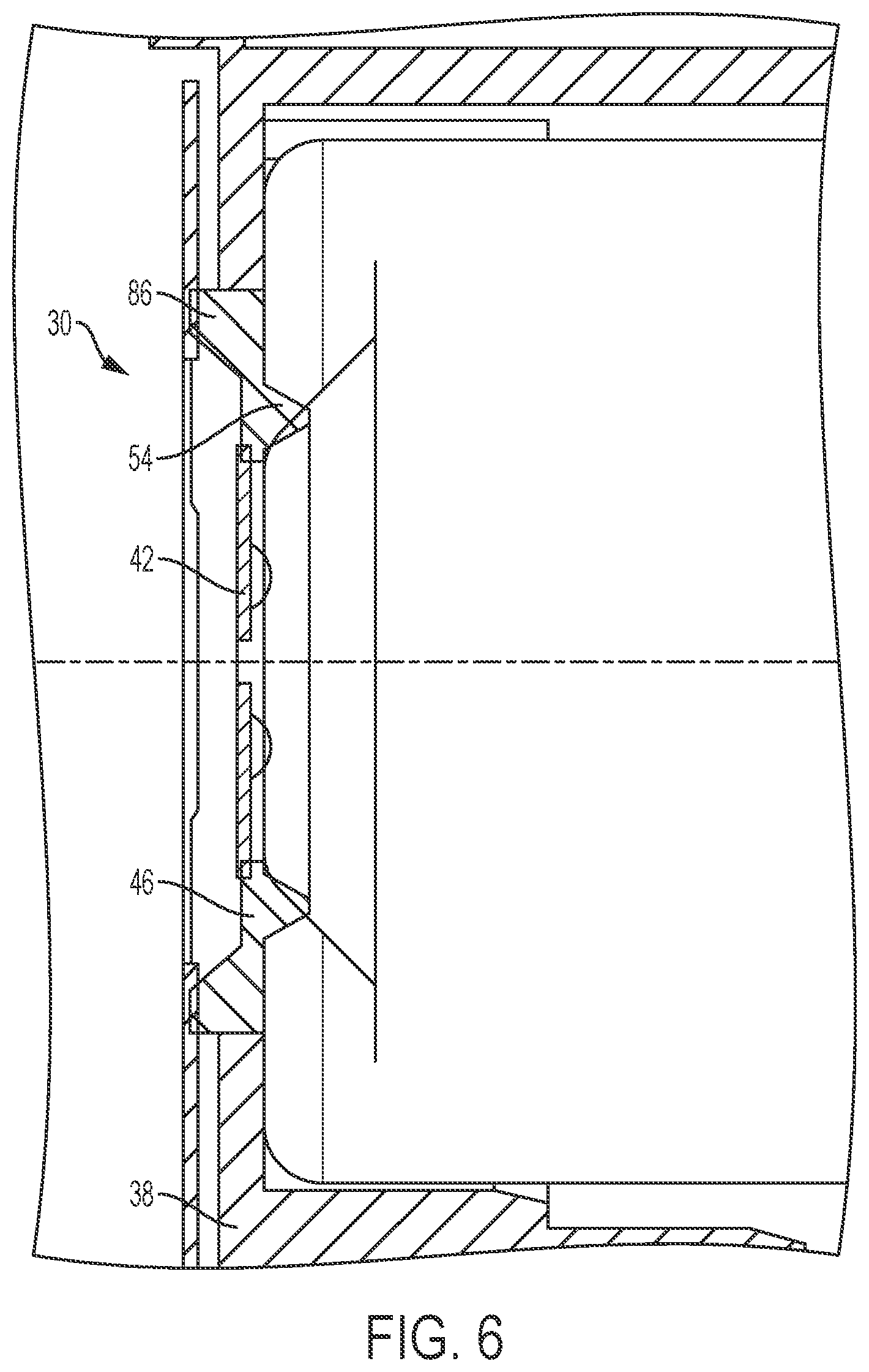Patent US11777151 Figure 6 – Arrangements for inhibiting intrusion into battery pack electrical components