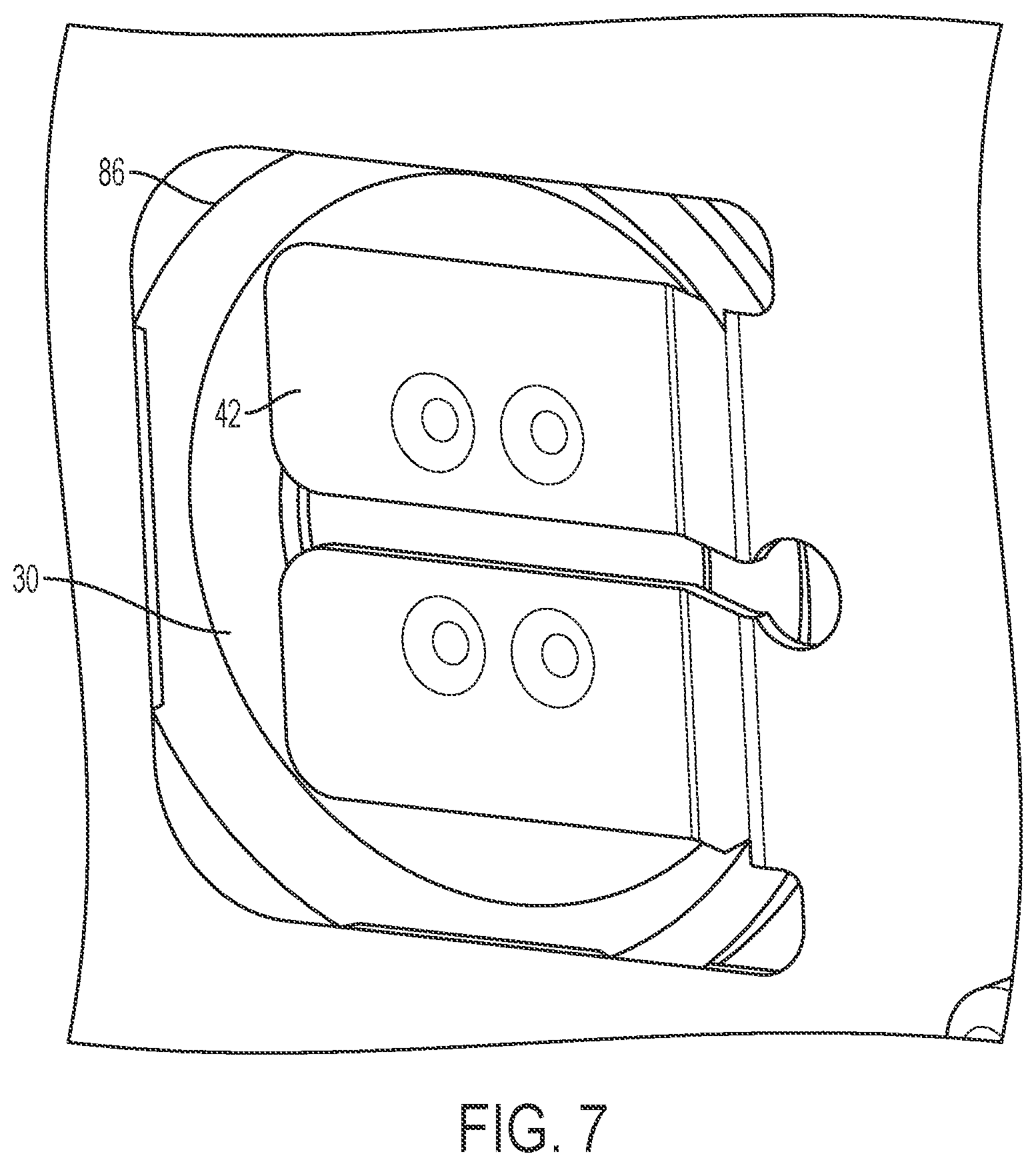 Patent US11777151 Figure 7 – Arrangements for inhibiting intrusion into battery pack electrical components