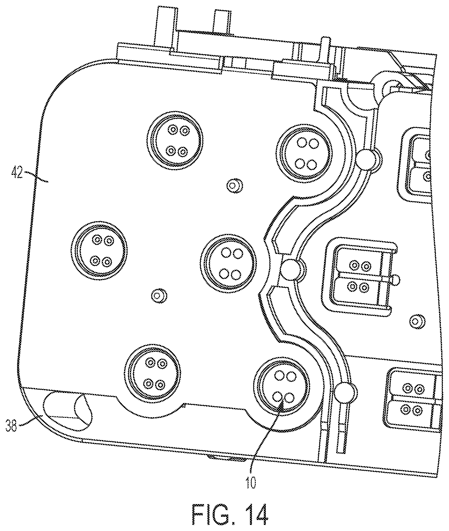Patent US11777151 Figure 16 – Arrangements for inhibiting intrusion into battery pack electrical components