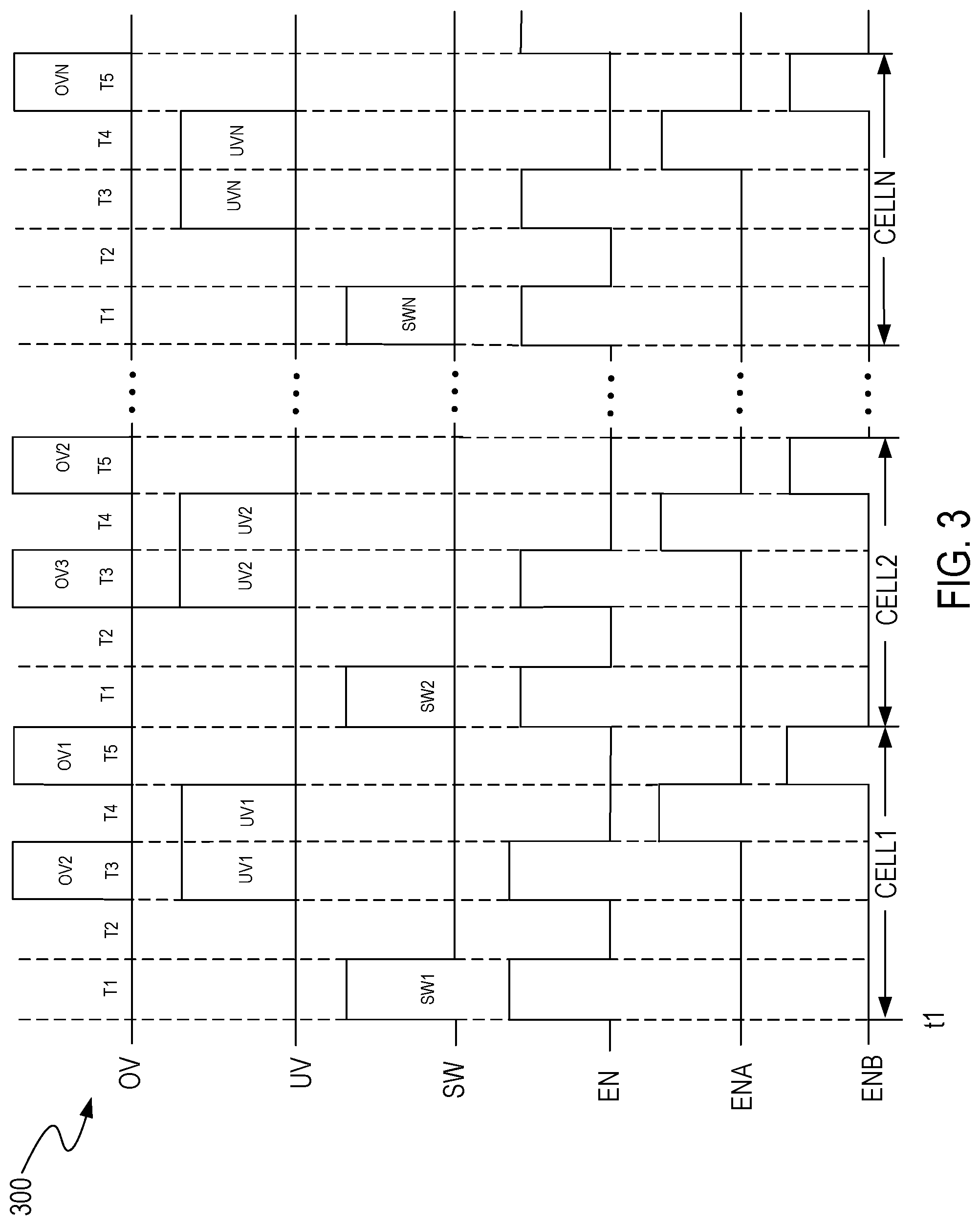 Patent US11777154 Figure 3 – Battery management systems and methods, and open cell detection systems