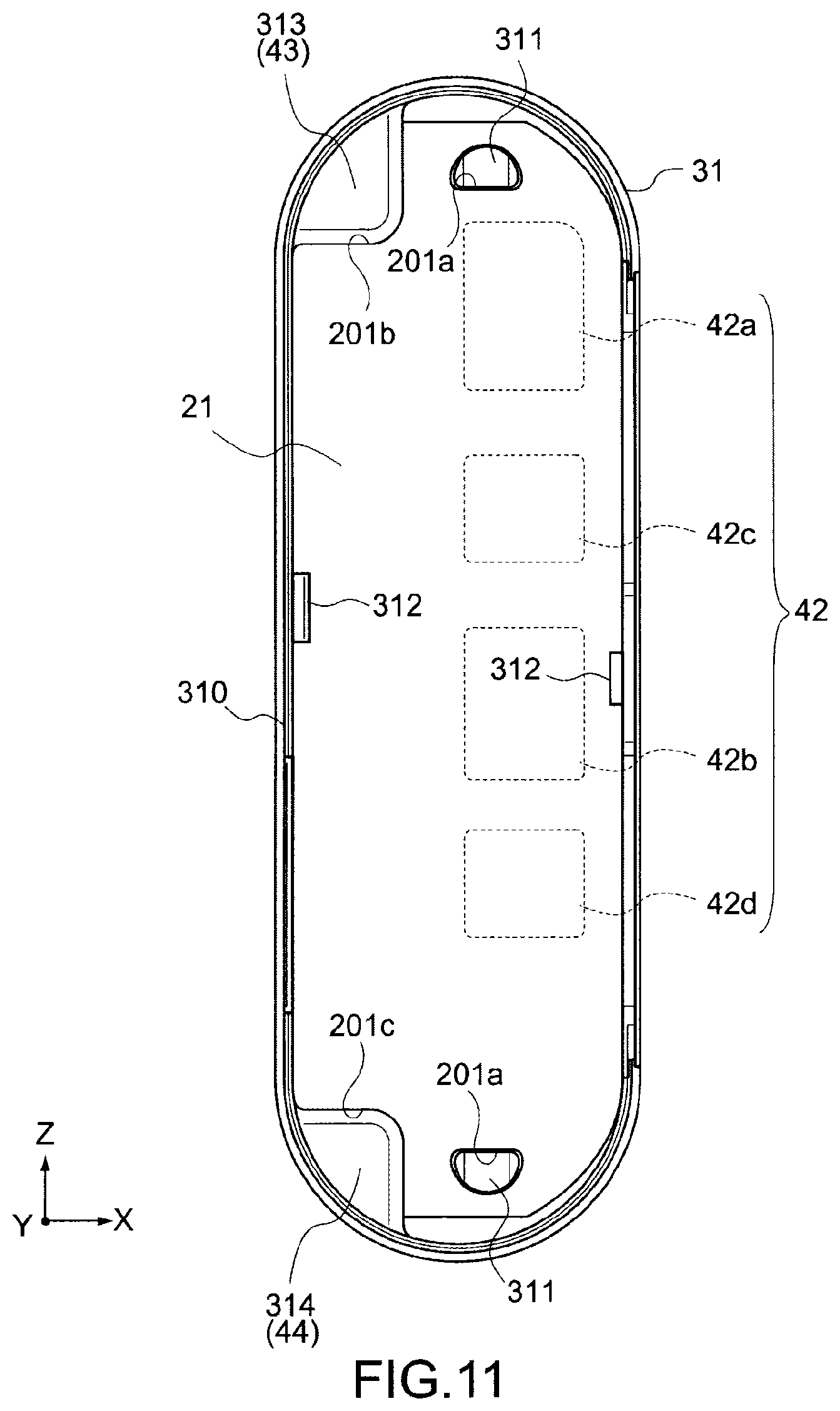 Patent US11777155 Figure 8 – Battery pack