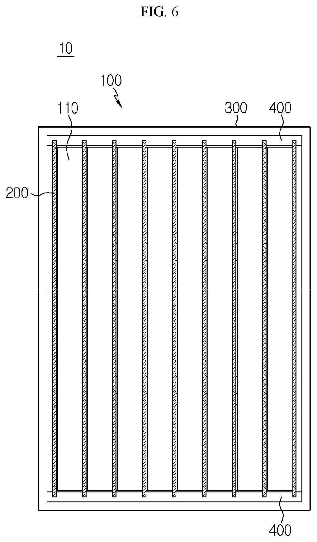Patent US11777158 Figure 6 – Battery module and battery pack including same