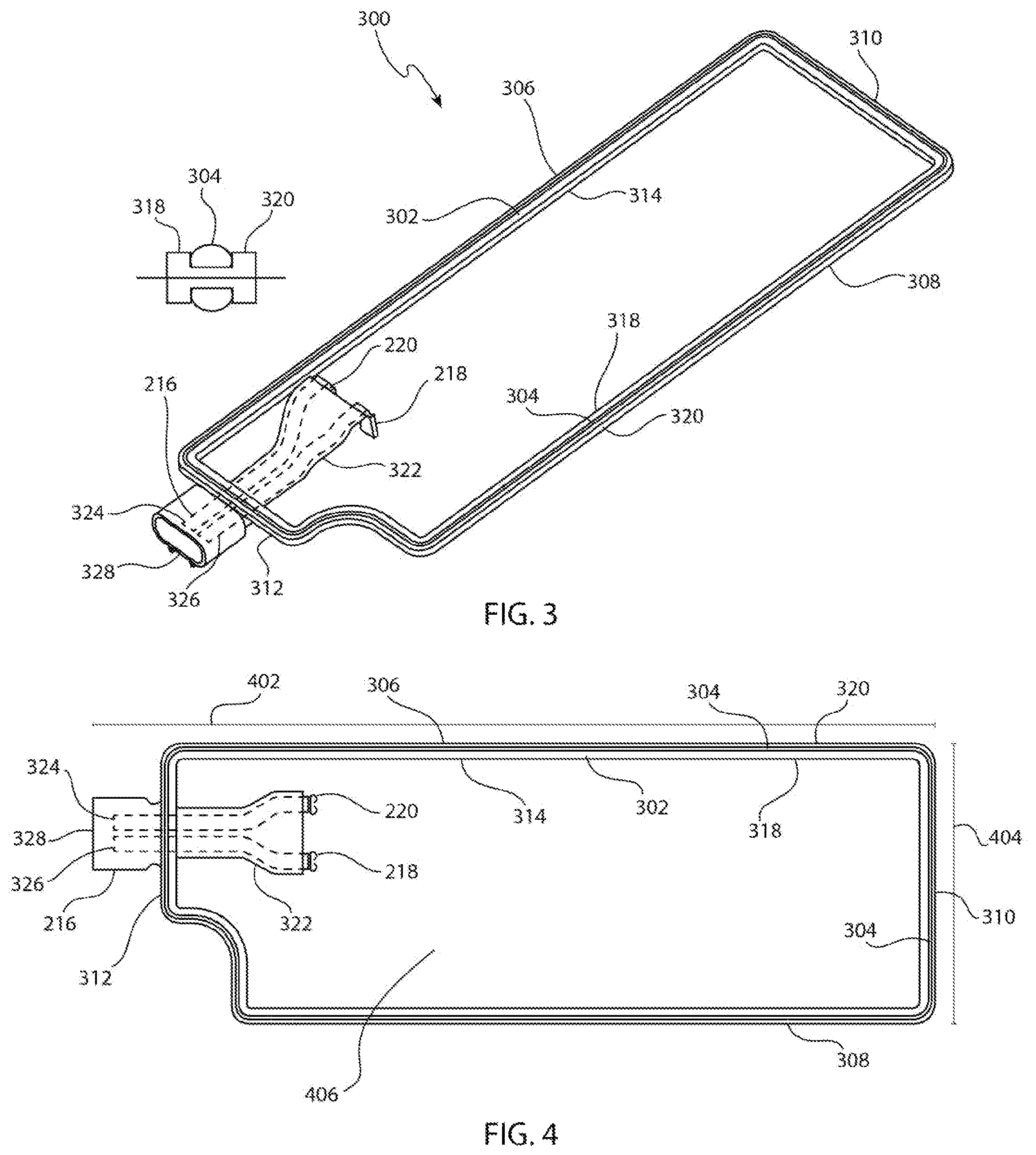 Patent US11777160 Figure 2 – Electric vehicle battery coolant heater assembly with electrical connection through gasket