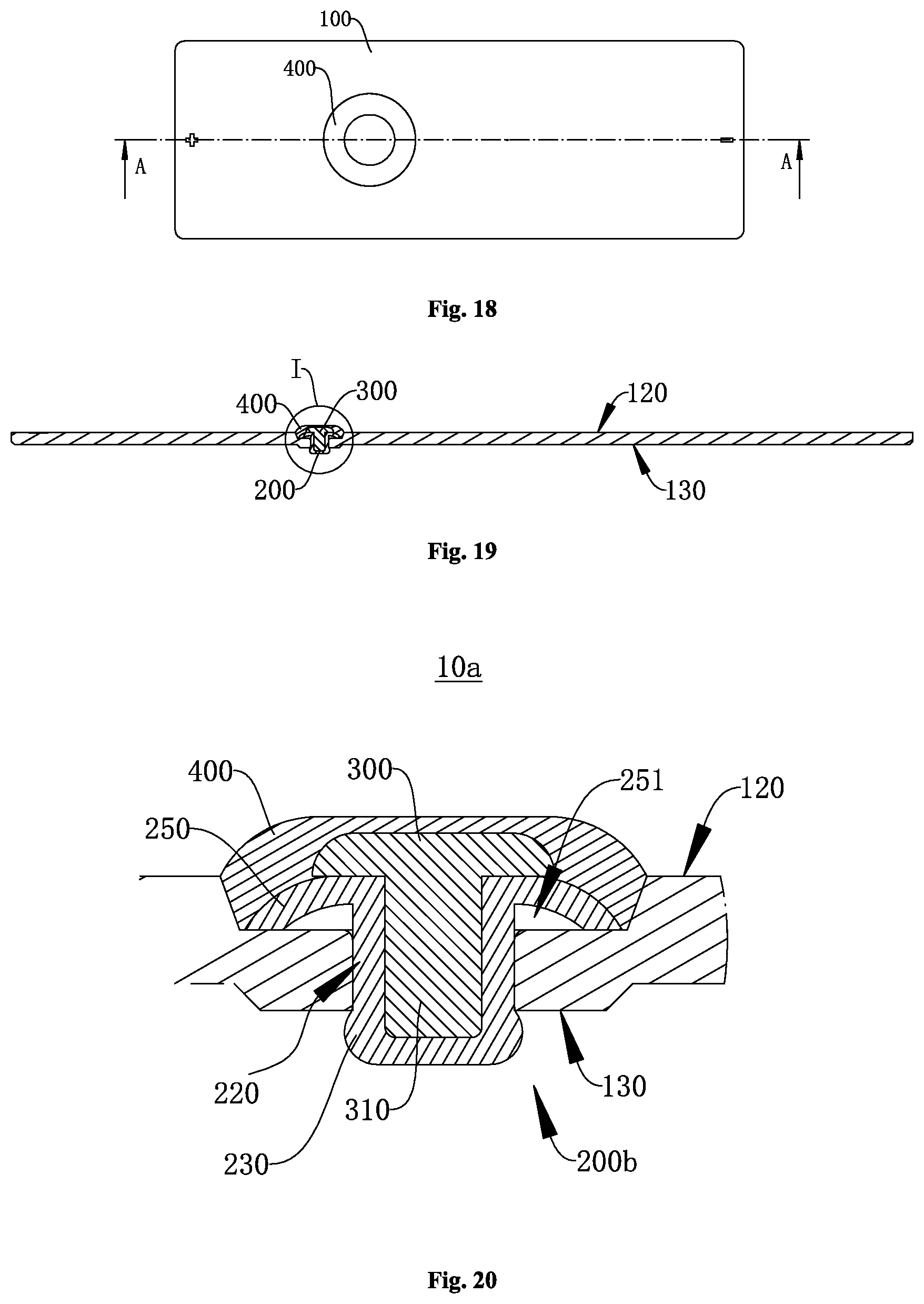 Patent US11777164 Figure 8 – Cover plate assembly, battery, electricity-consuming apparatus and method for sealing through hole