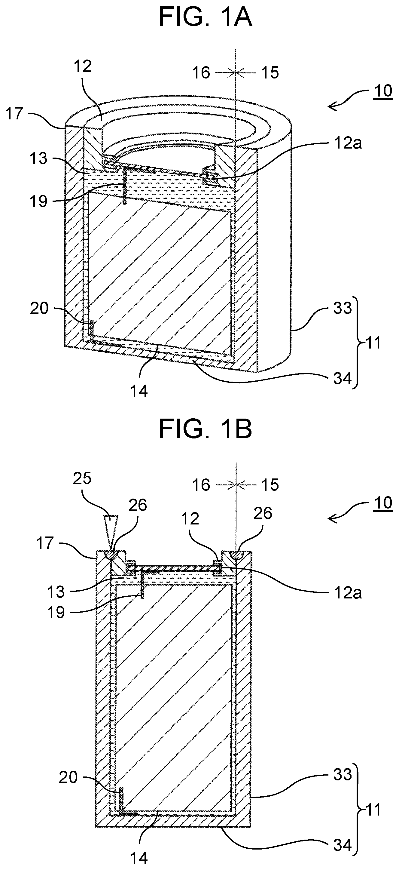 Patent US11777165 Figure 1 – Battery