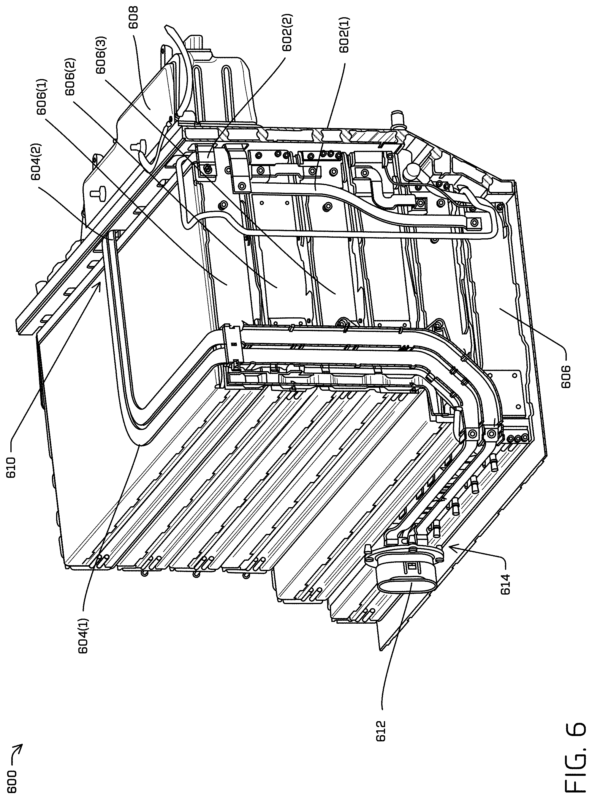 Patent US11777167 Figure 6 – Electrical system with thermal protection
