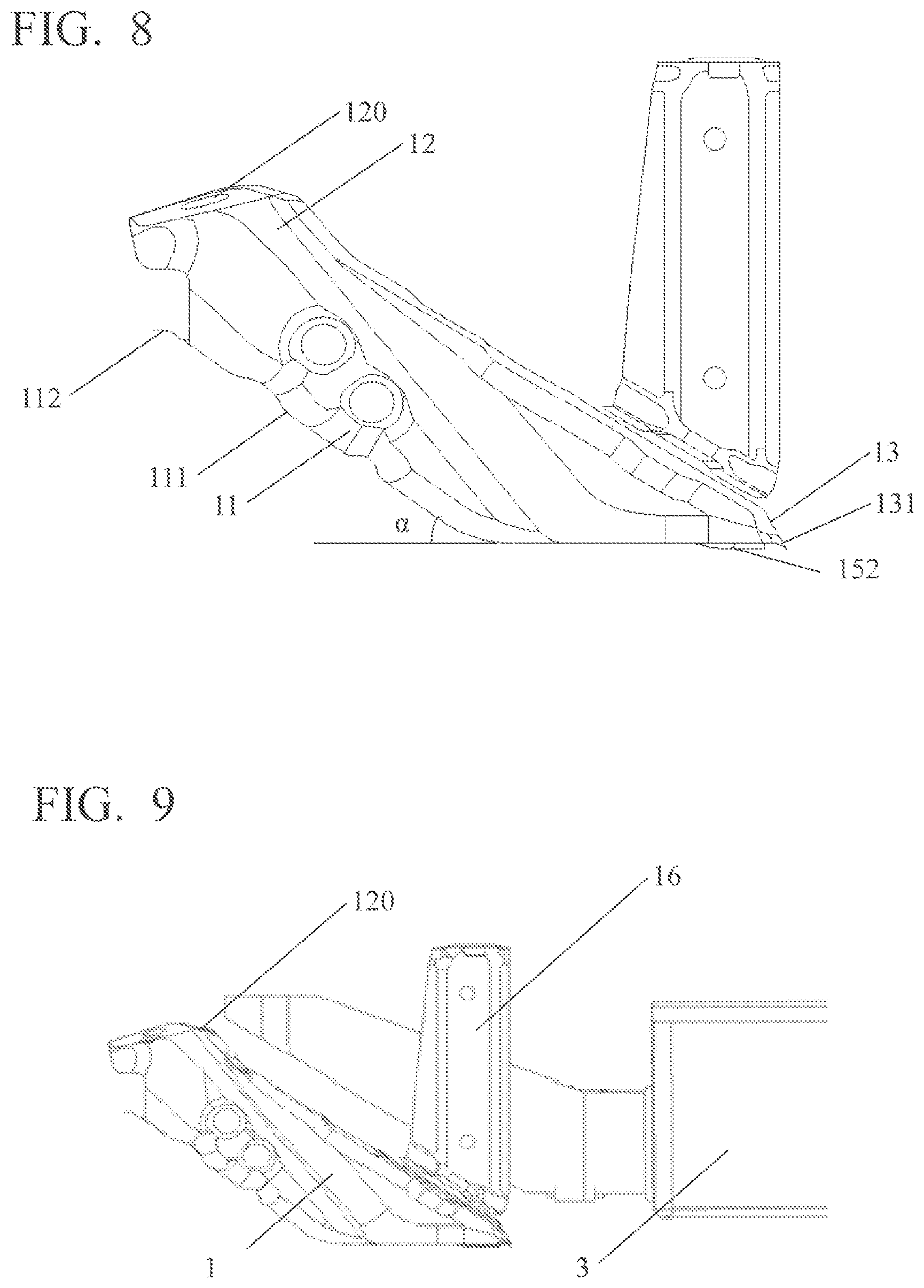 Patent US11777168 Figure 4 – Battery protection member and vehicle