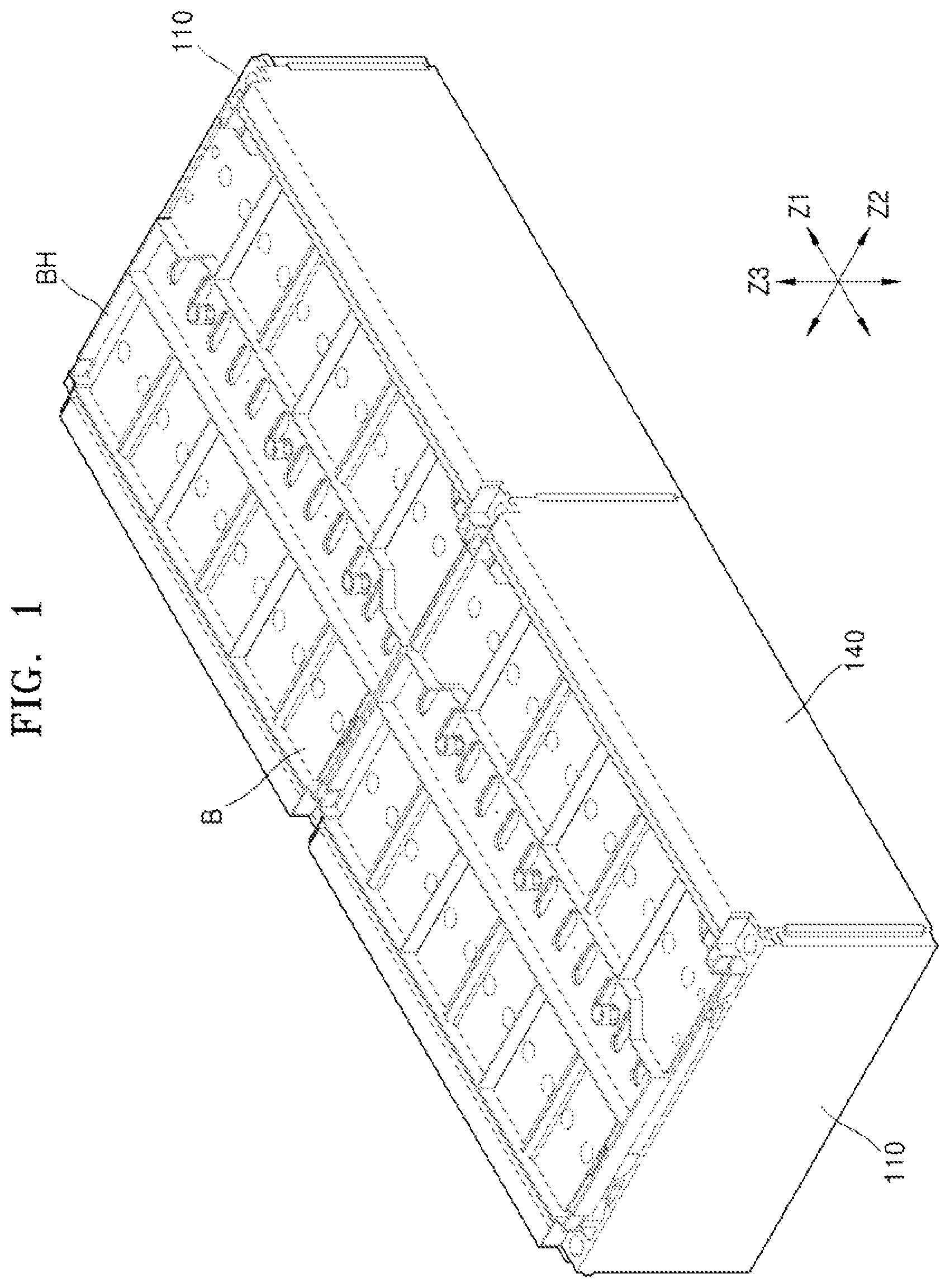Patent US11777172 Figure 1 – Battery pack
