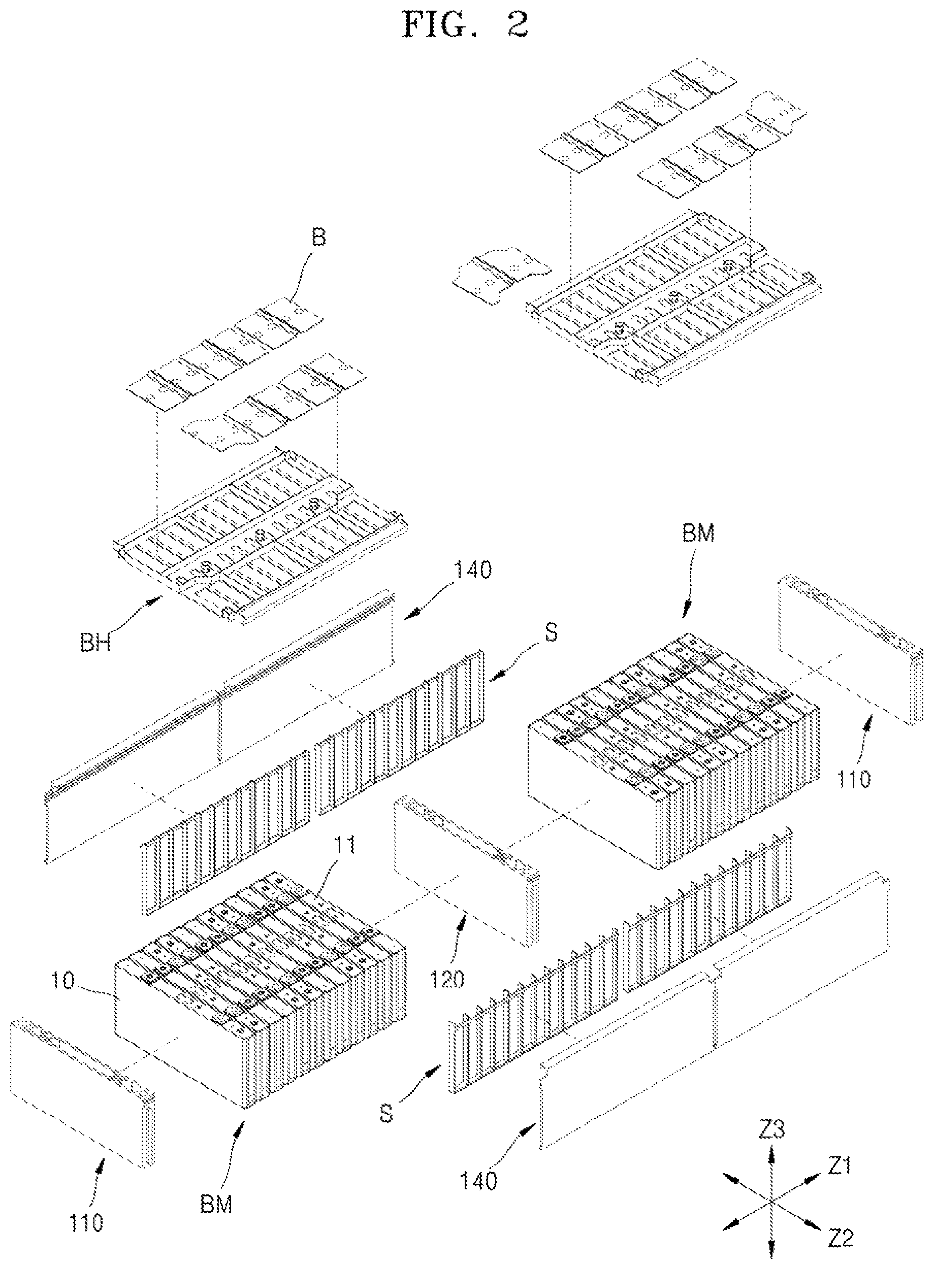 Patent US11777172 Figure 2 – Battery pack