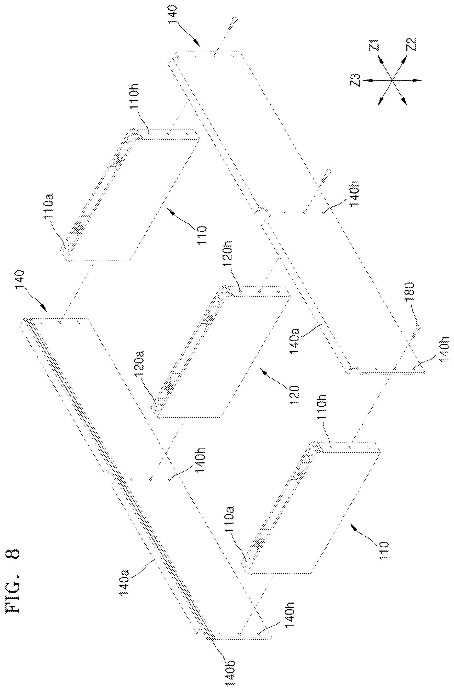 Patent US11777172 Figure 9 – Battery pack