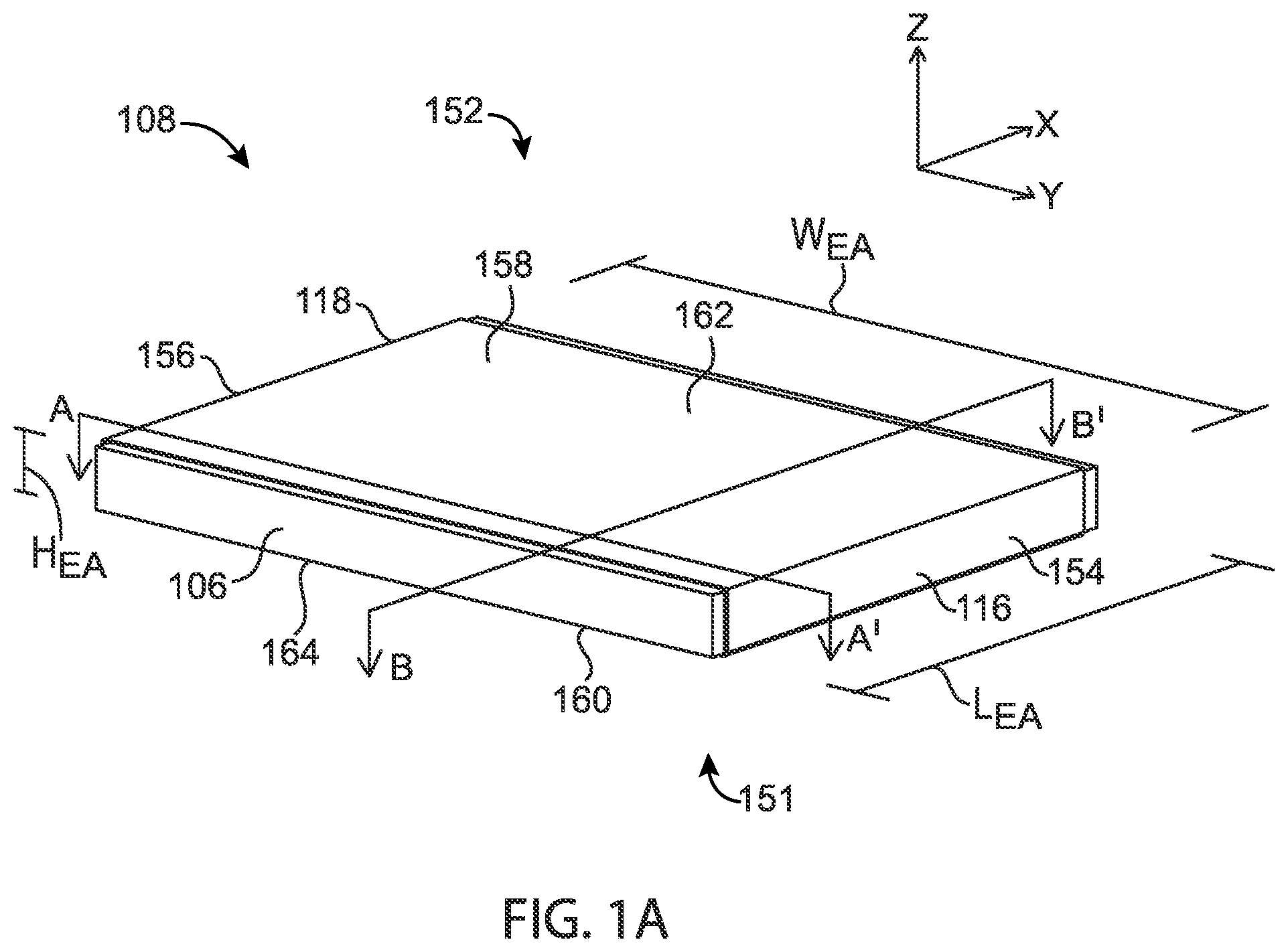 Patent US11777174 Figure 1 – Electrode assembly structure, secondary battery, and methods of manufacture