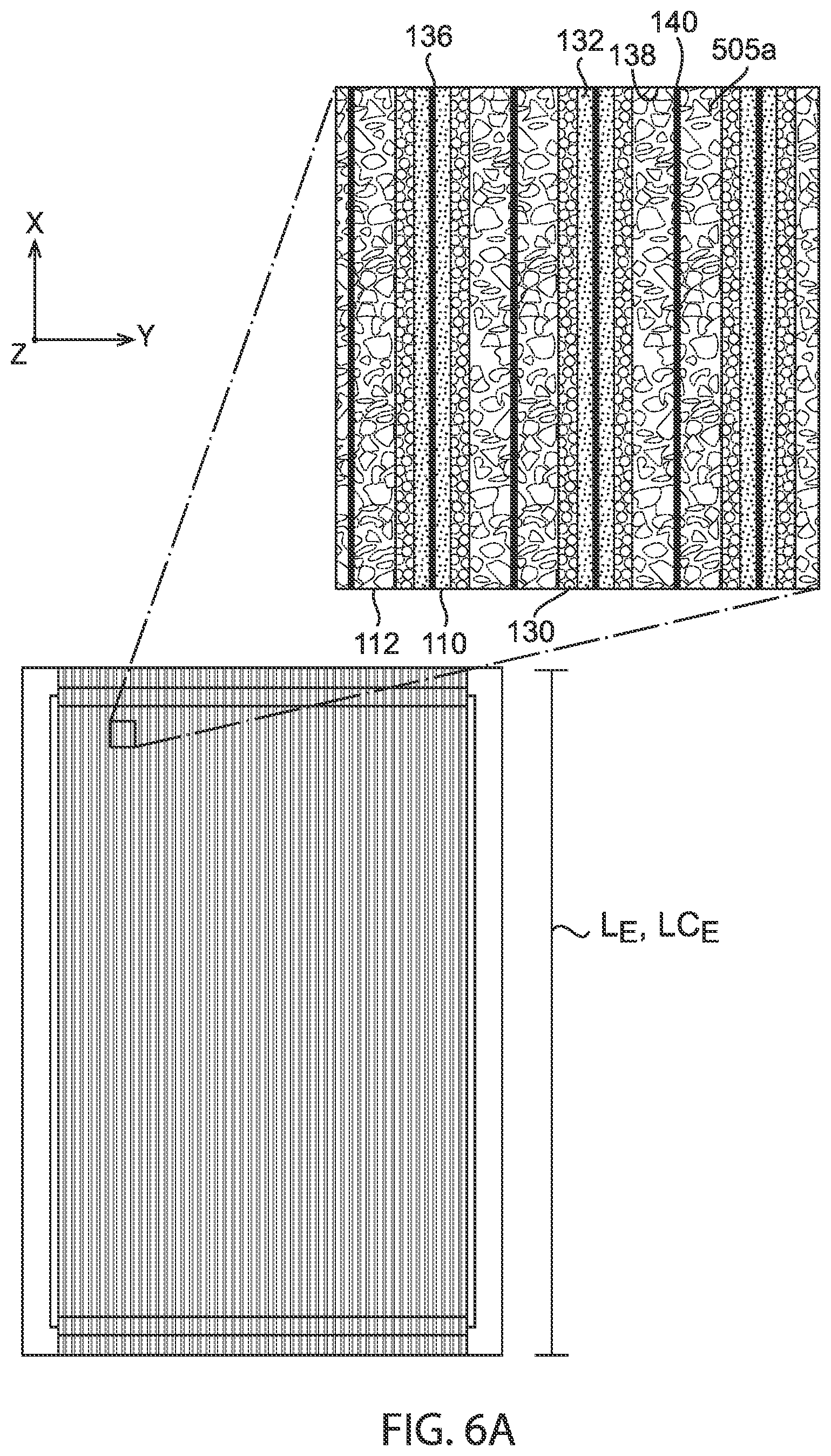 Patent US11777174 Figure 7 – Electrode assembly structure, secondary battery, and methods of manufacture