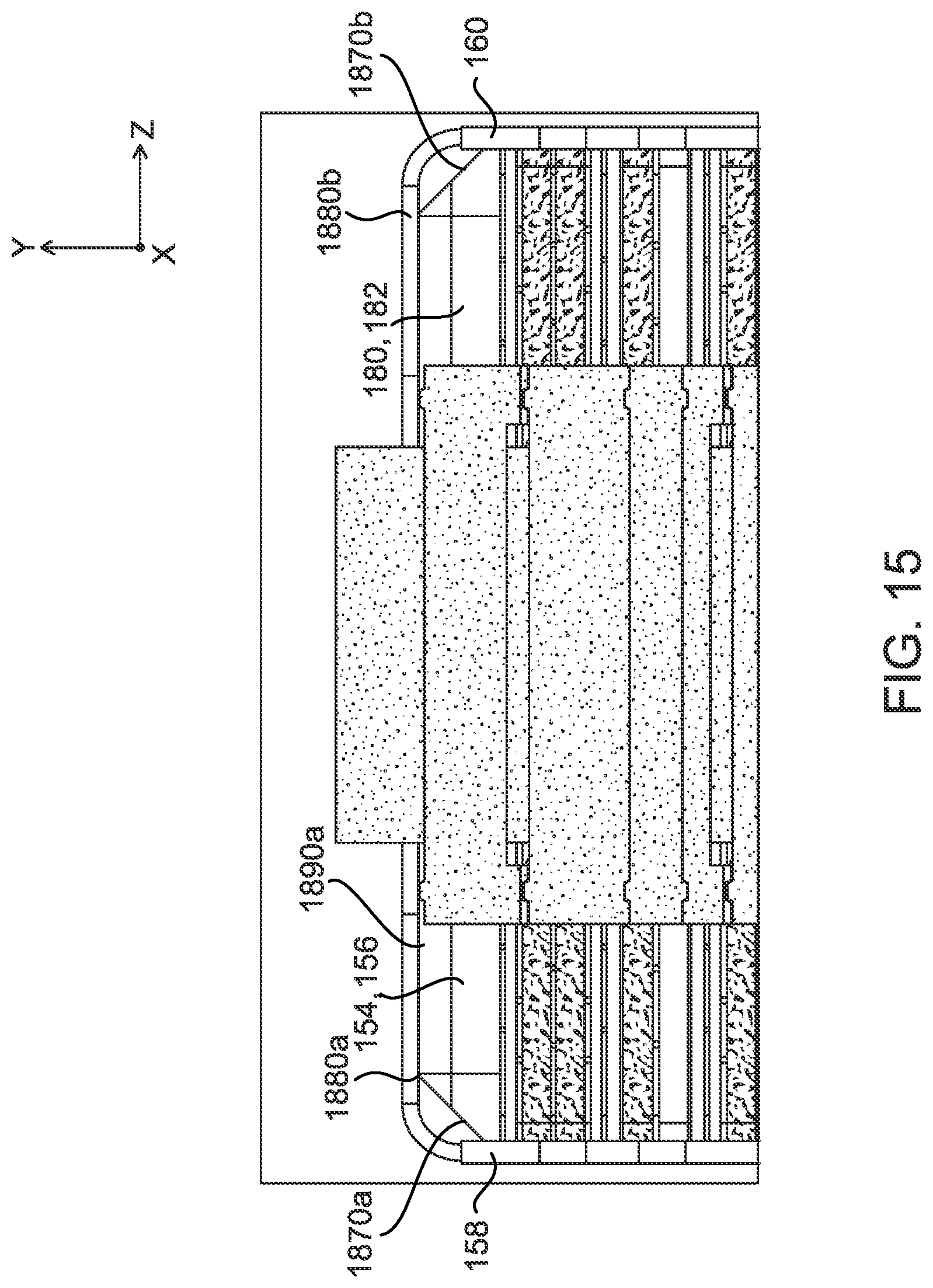 Patent US11777174 Figure 16 – Electrode assembly structure, secondary battery, and methods of manufacture
