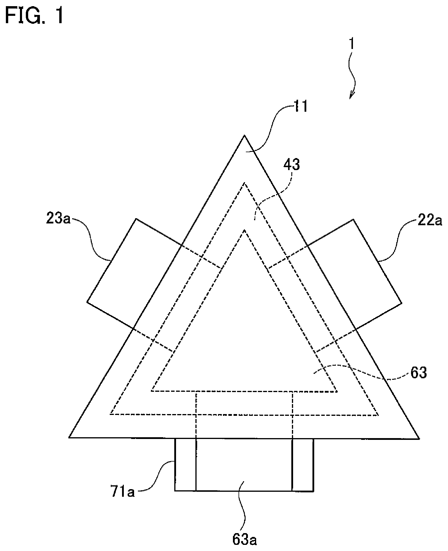 Patent US11777177 Figure 1 – Assembled battery
