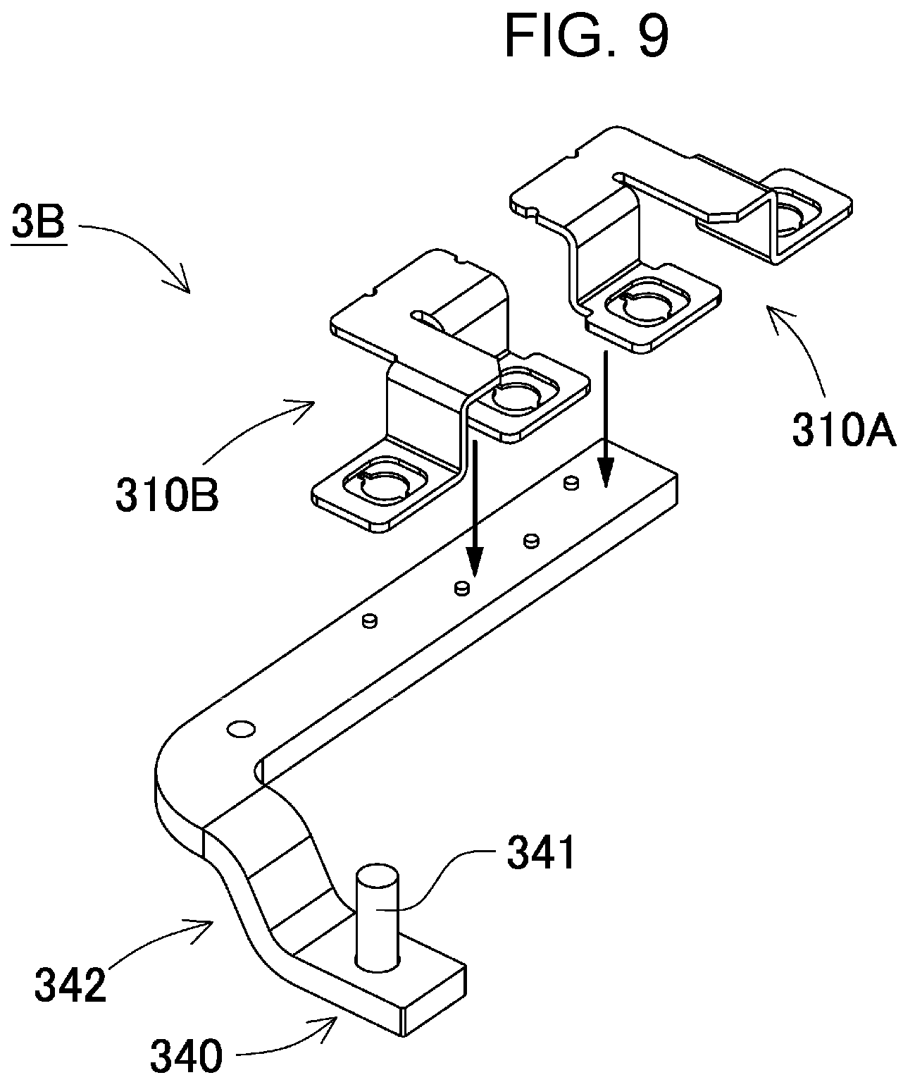 Patent US11777178 Figure 9 – Battery module, vehicle provided with same, and bus bar