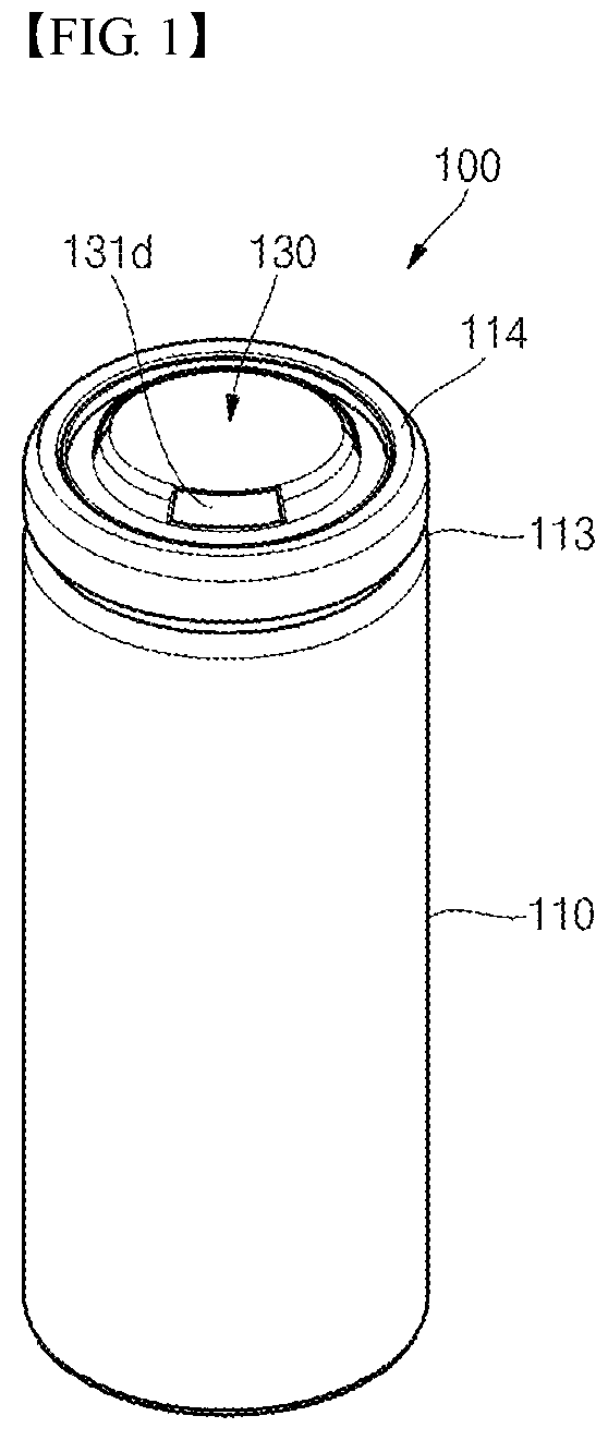 Patent US11777179 Figure 1 – Electrode assembly, secondary battery including same, and method for manufacturing same
