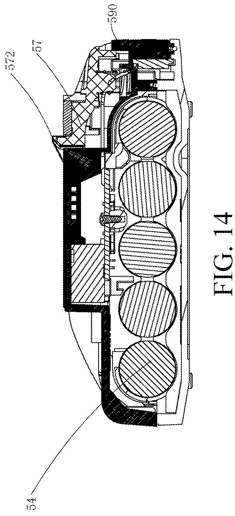 Patent US11777180 Figure 14 – Battery pack and power tool assembly