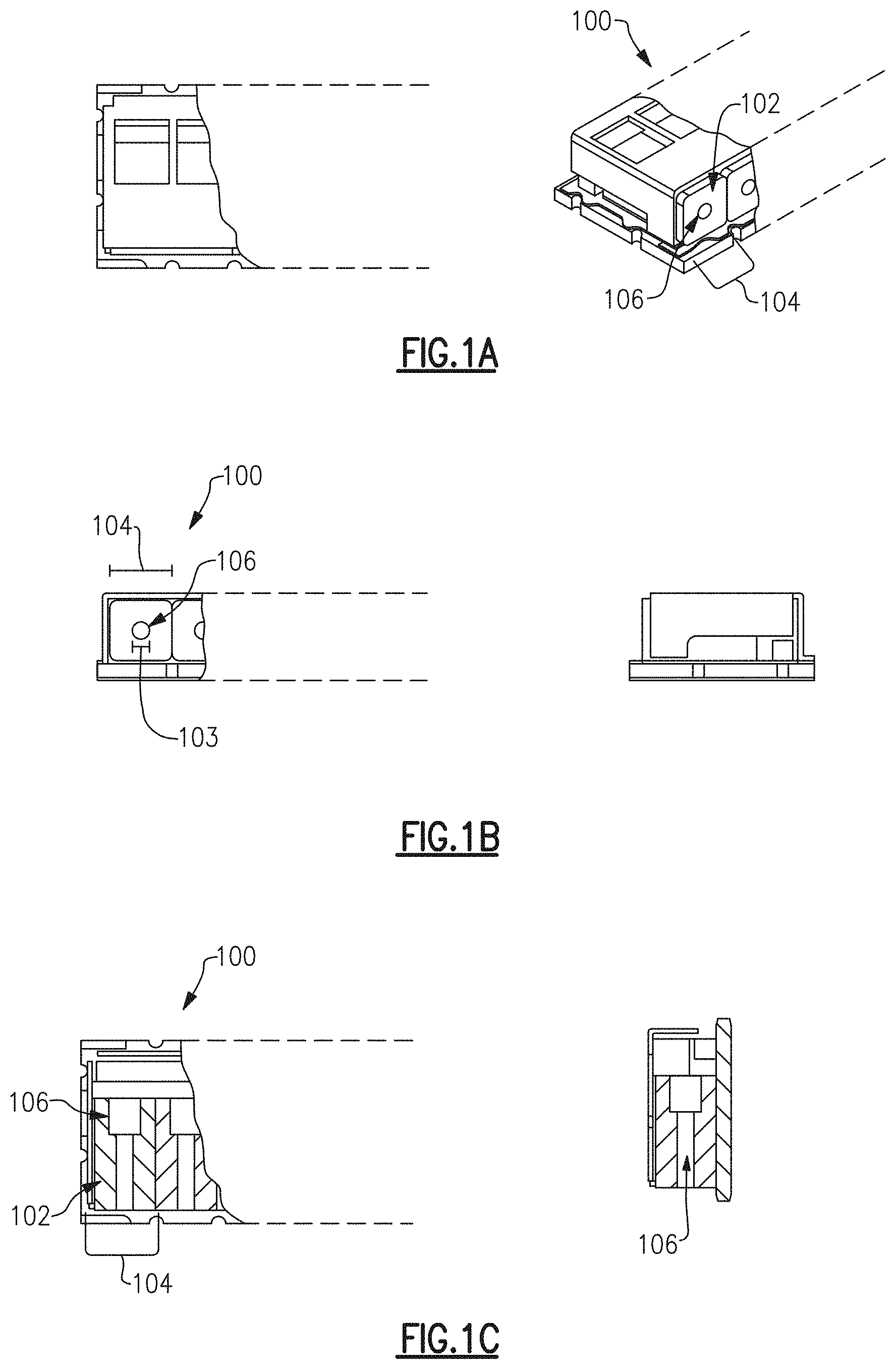 Patent US11777185 Figure 1 – Ceramic filter using stepped impedance resonators having an inner cavity with a decreasing inner diameter provided by a plurality of steps