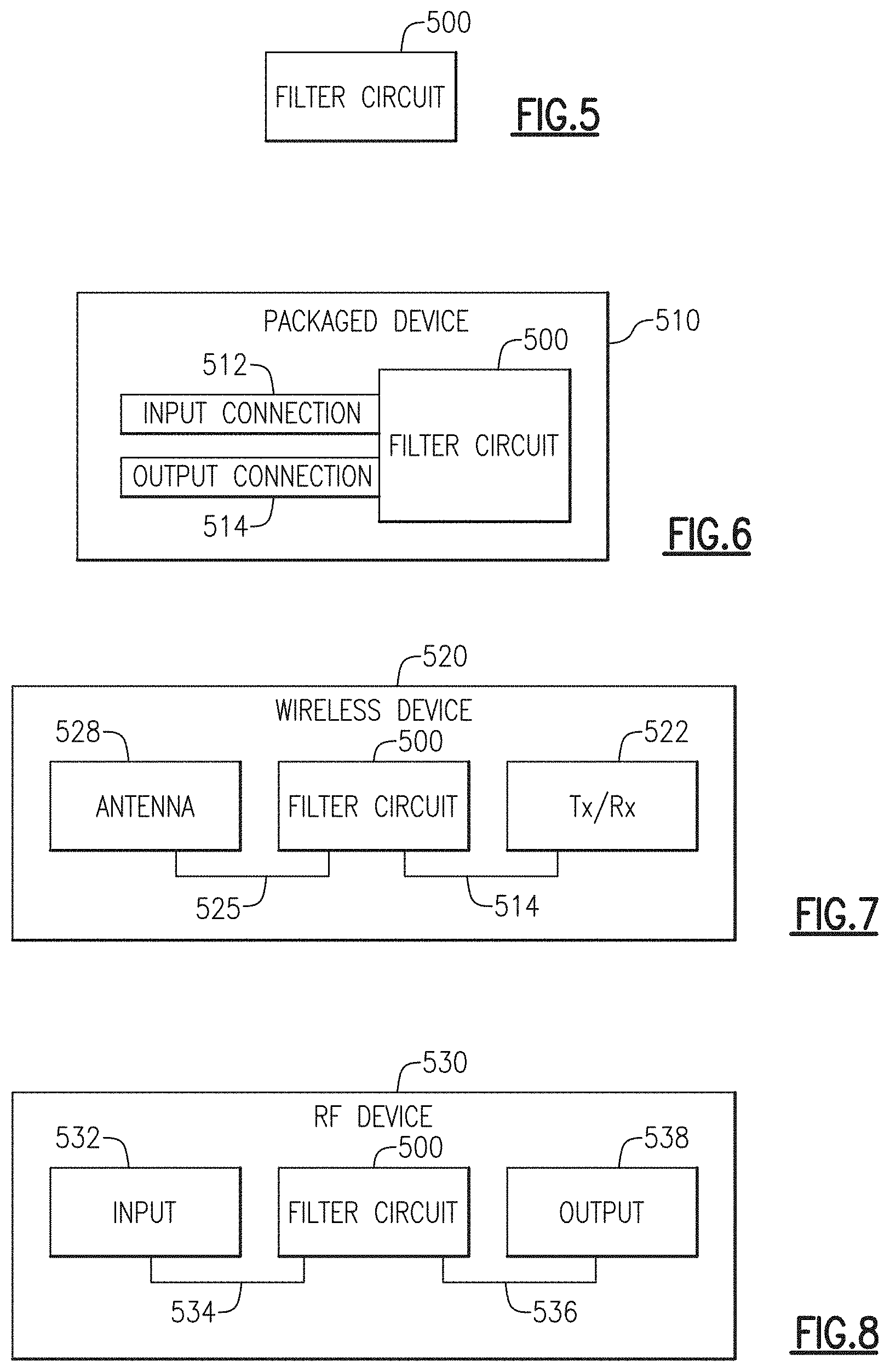 Patent US11777185 Figure 6 – Ceramic filter using stepped impedance resonators having an inner cavity with a decreasing inner diameter provided by a plurality of steps