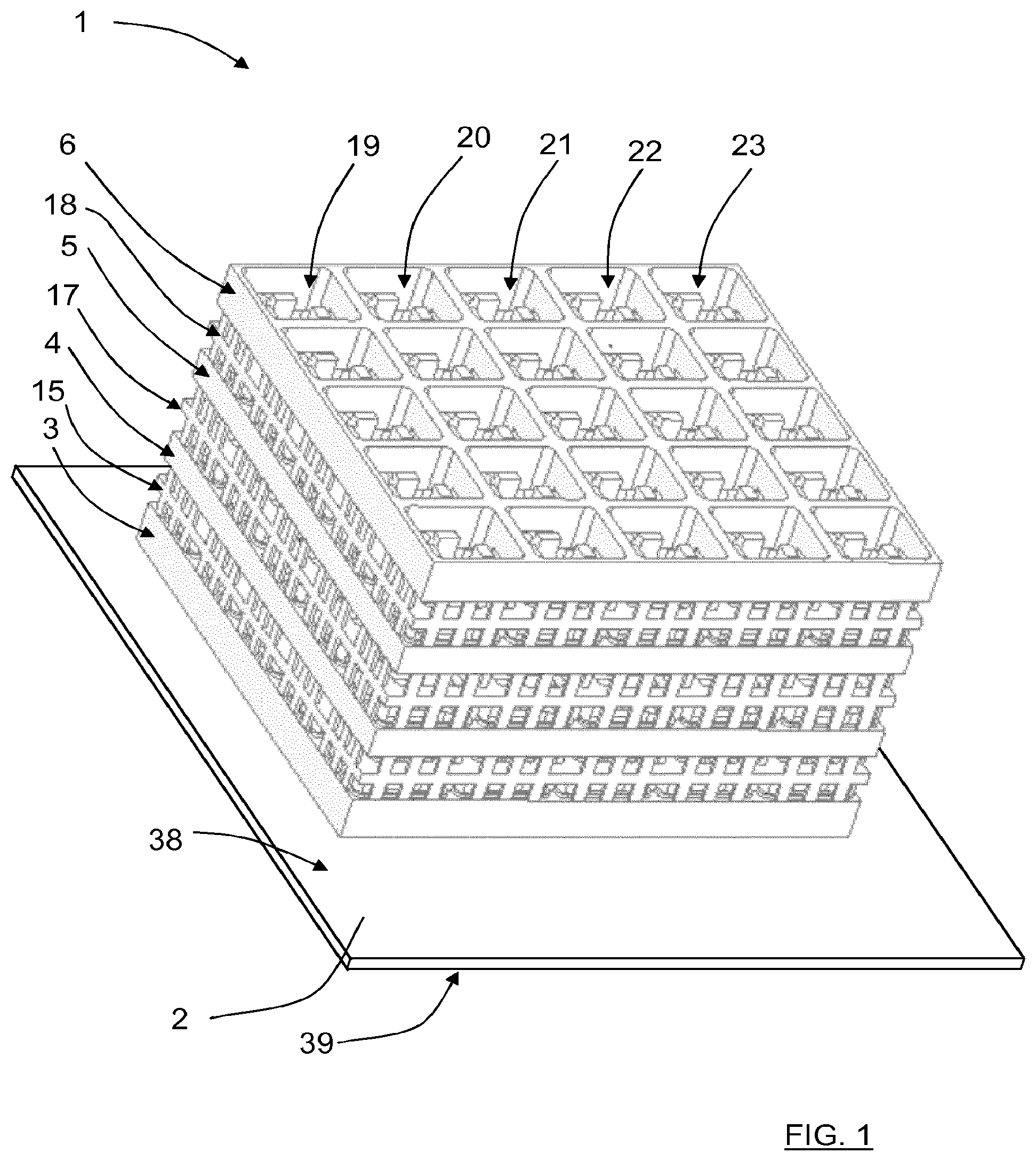 Patent US11777188 Figure 1 – Cooling in a waveguide arrangement