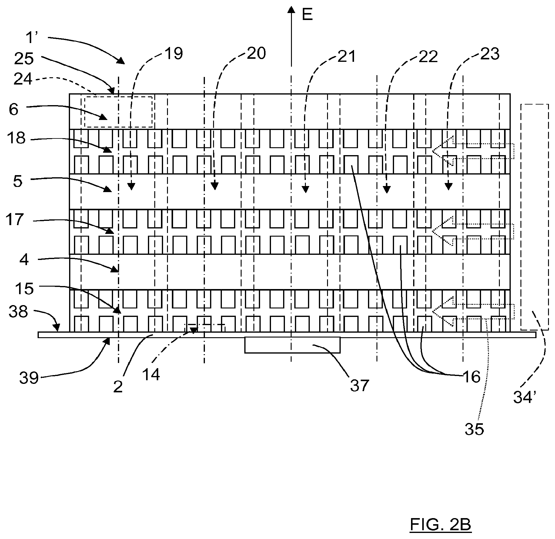 Patent US11777188 Figure 3 – Cooling in a waveguide arrangement