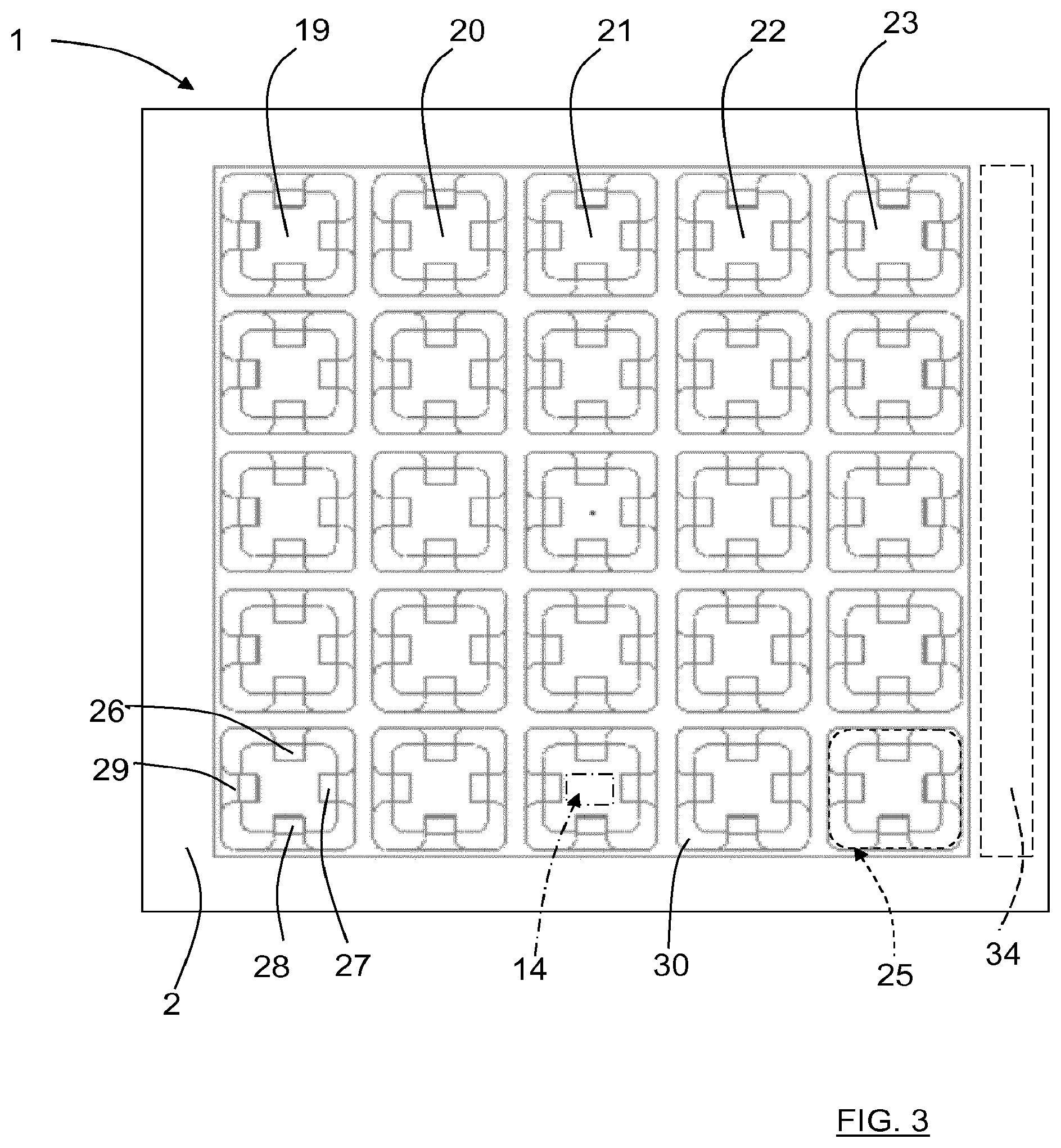 Patent US11777188 Figure 4 – Cooling in a waveguide arrangement