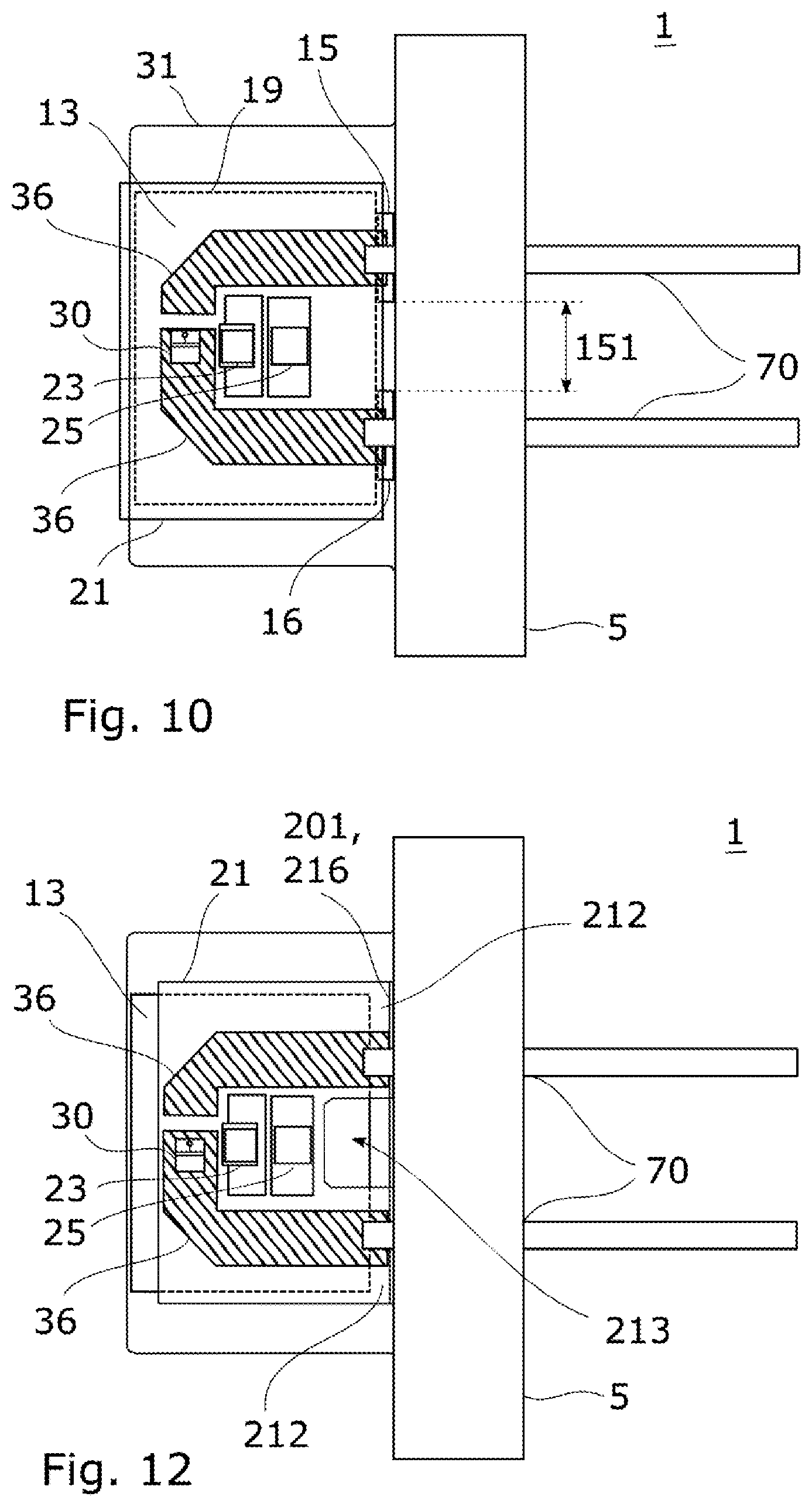 Patent US11777189 Figure 7 – Header for a package including an electronic component for radio frequency signal transmission