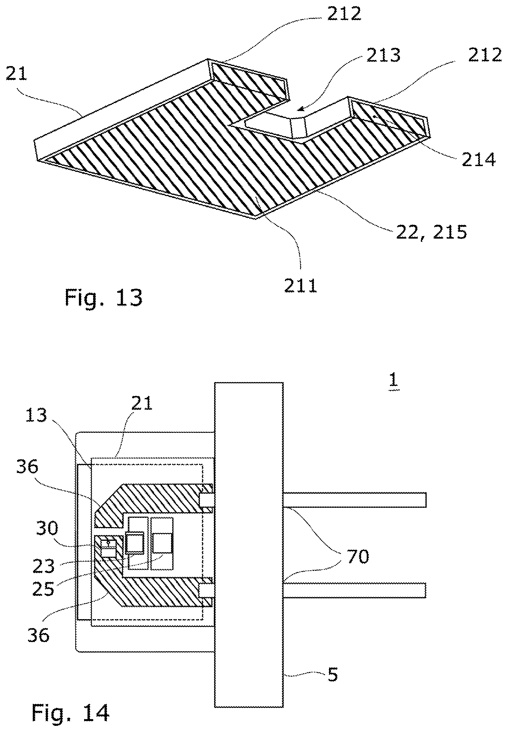 Patent US11777189 Figure 9 – Header for a package including an electronic component for radio frequency signal transmission