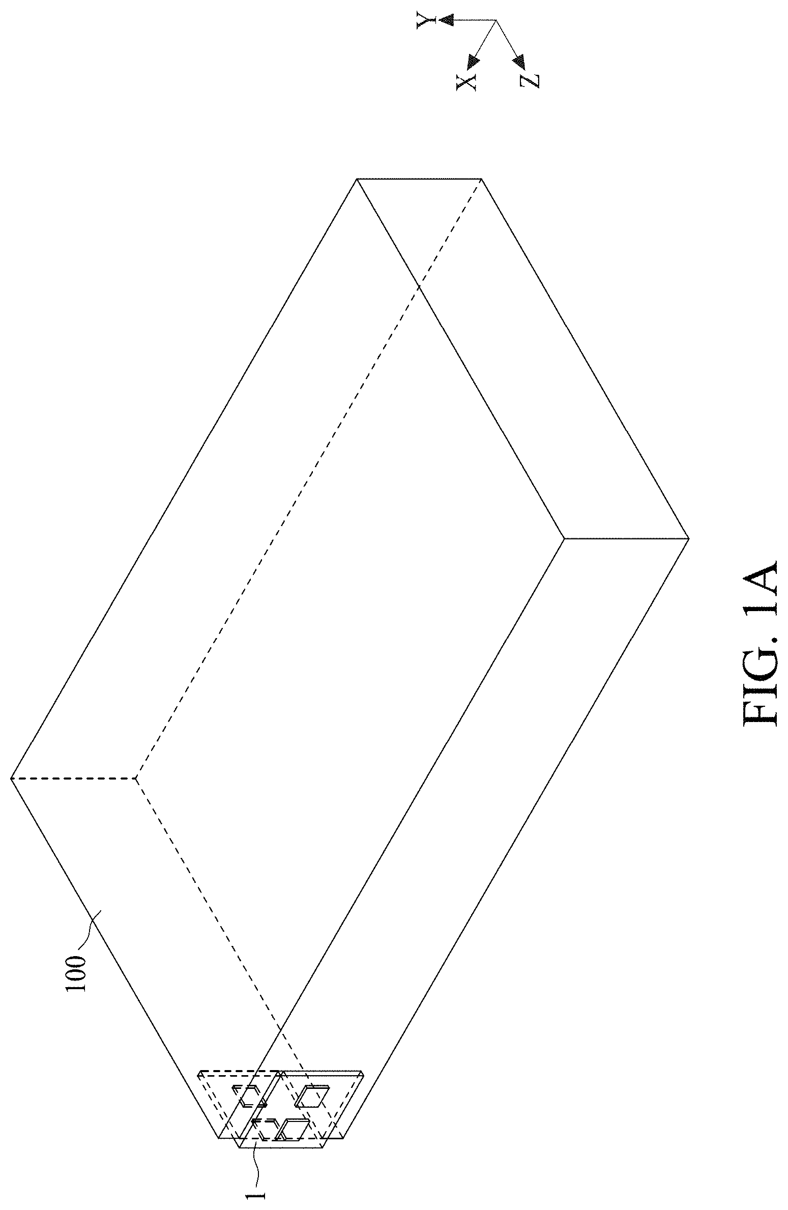 Patent US11777191 Figure 1 – Semiconductor device package and method of manufacturing the same