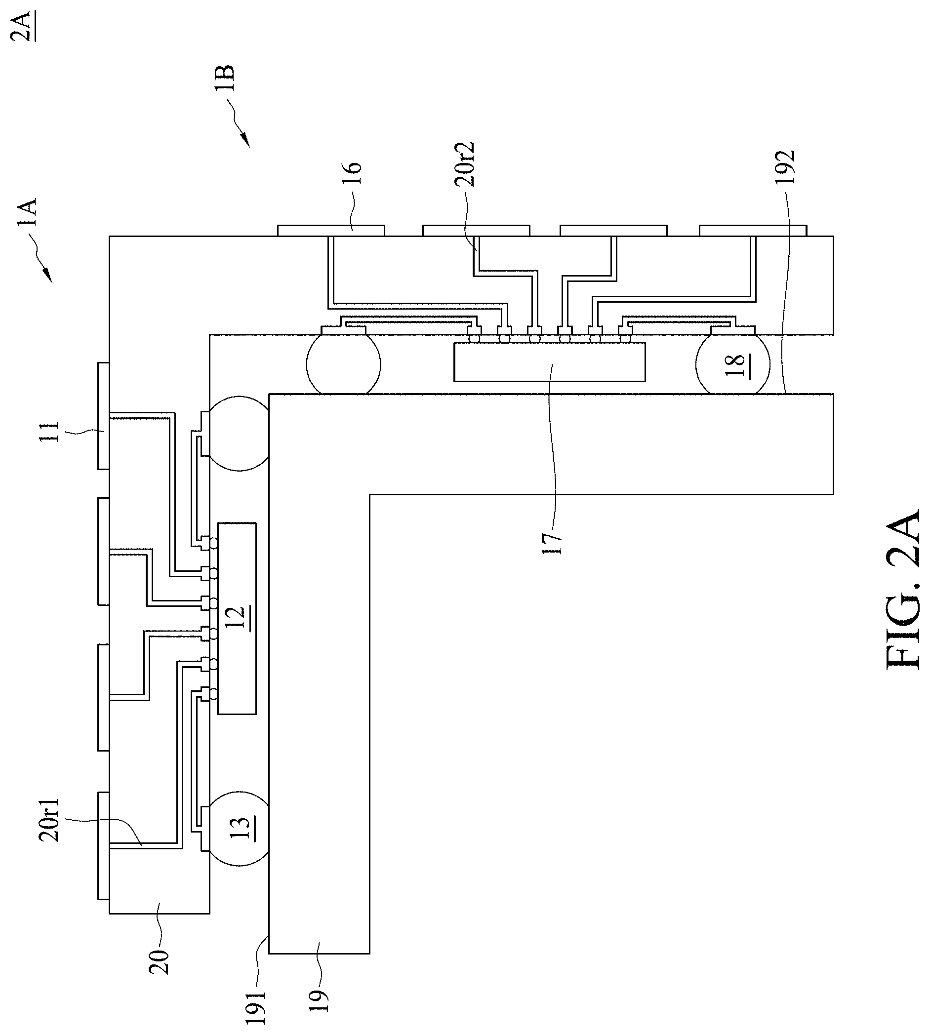 Patent US11777191 Figure 4 – Semiconductor device package and method of manufacturing the same