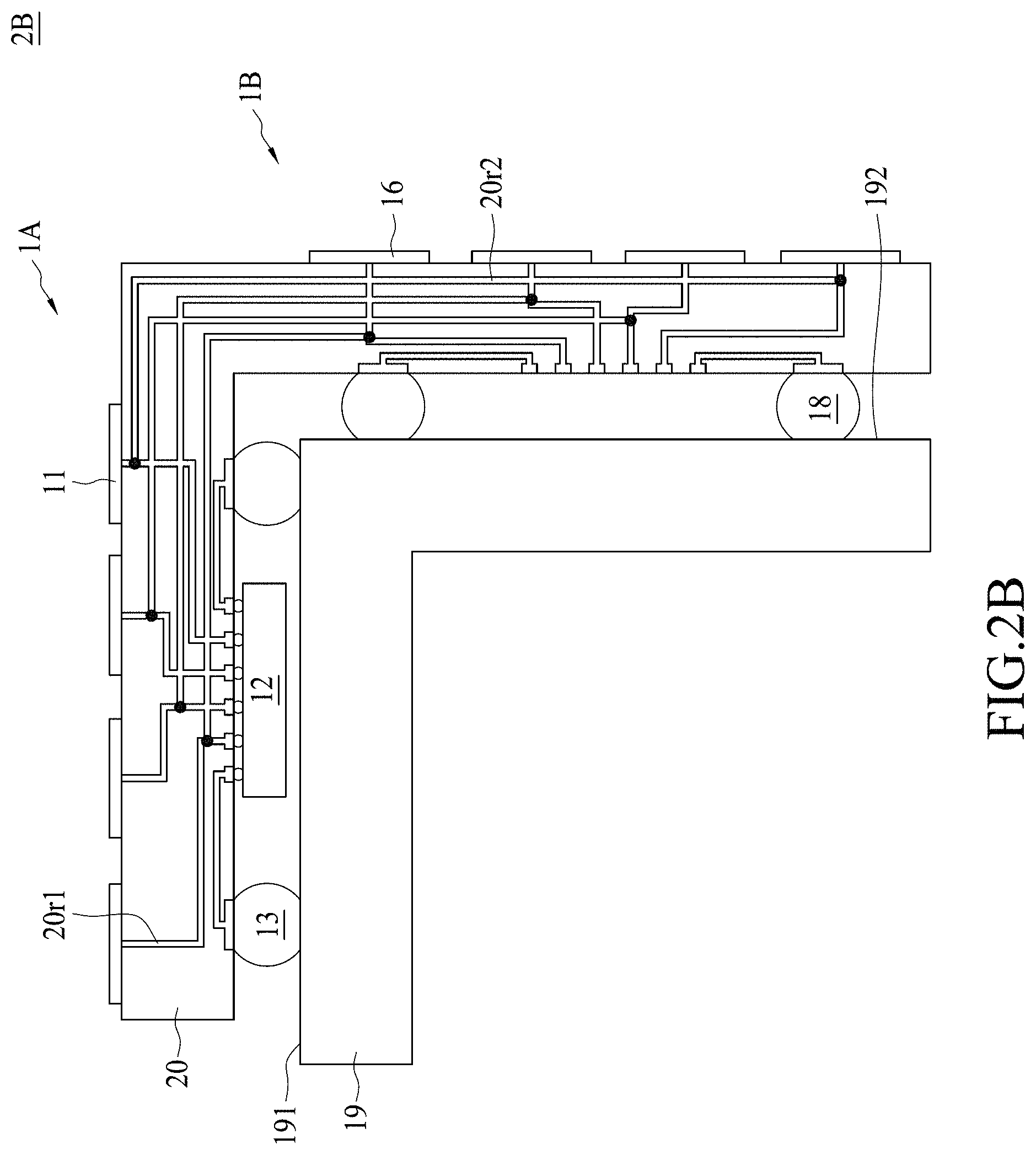 Patent US11777191 Figure 5 – Semiconductor device package and method of manufacturing the same