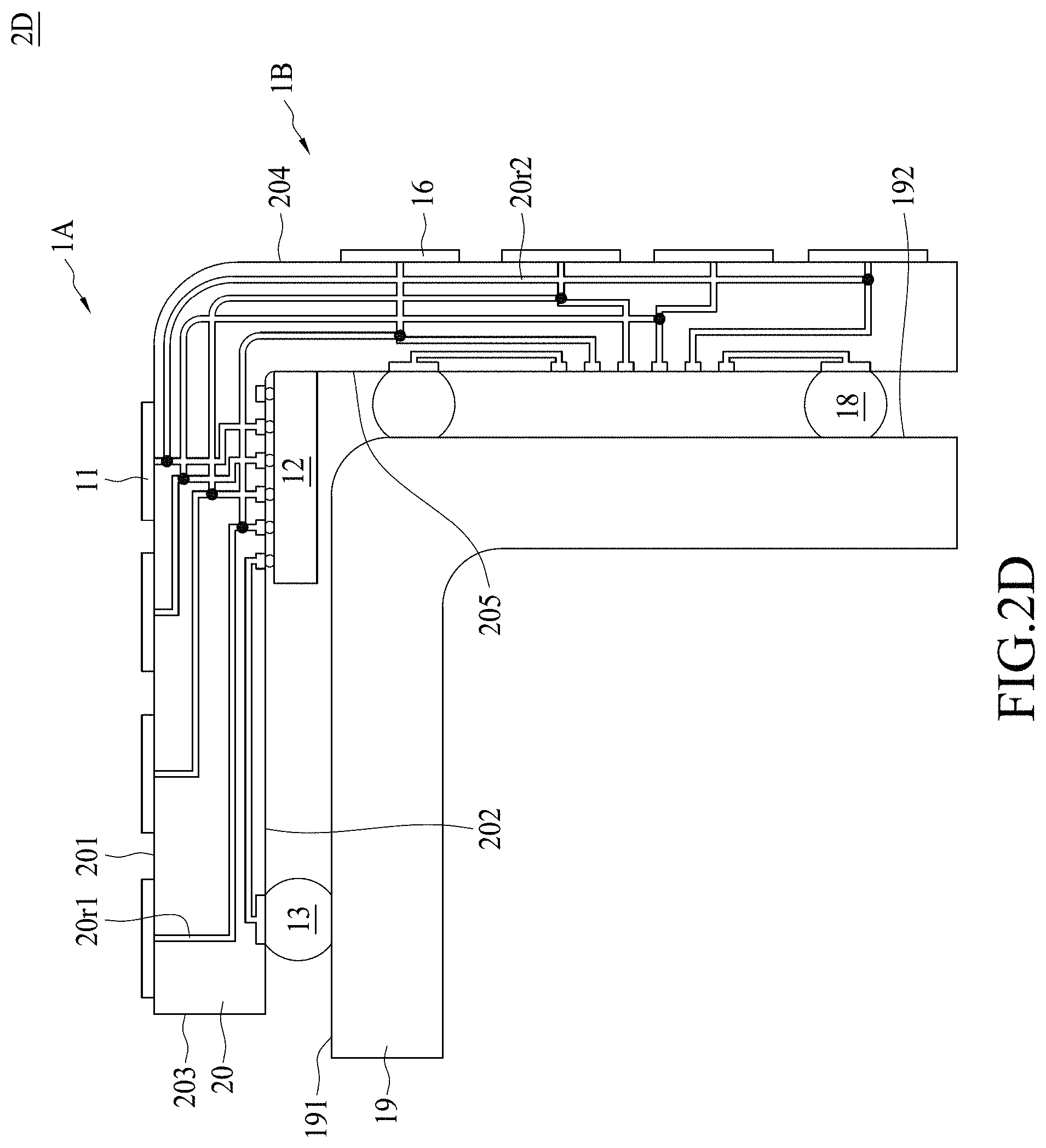 Patent US11777191 Figure 7 – Semiconductor device package and method of manufacturing the same