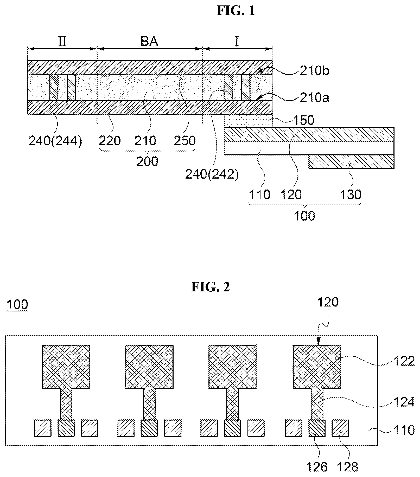 Patent US11777192 — Antenna package and image display device including the same — Figure 1