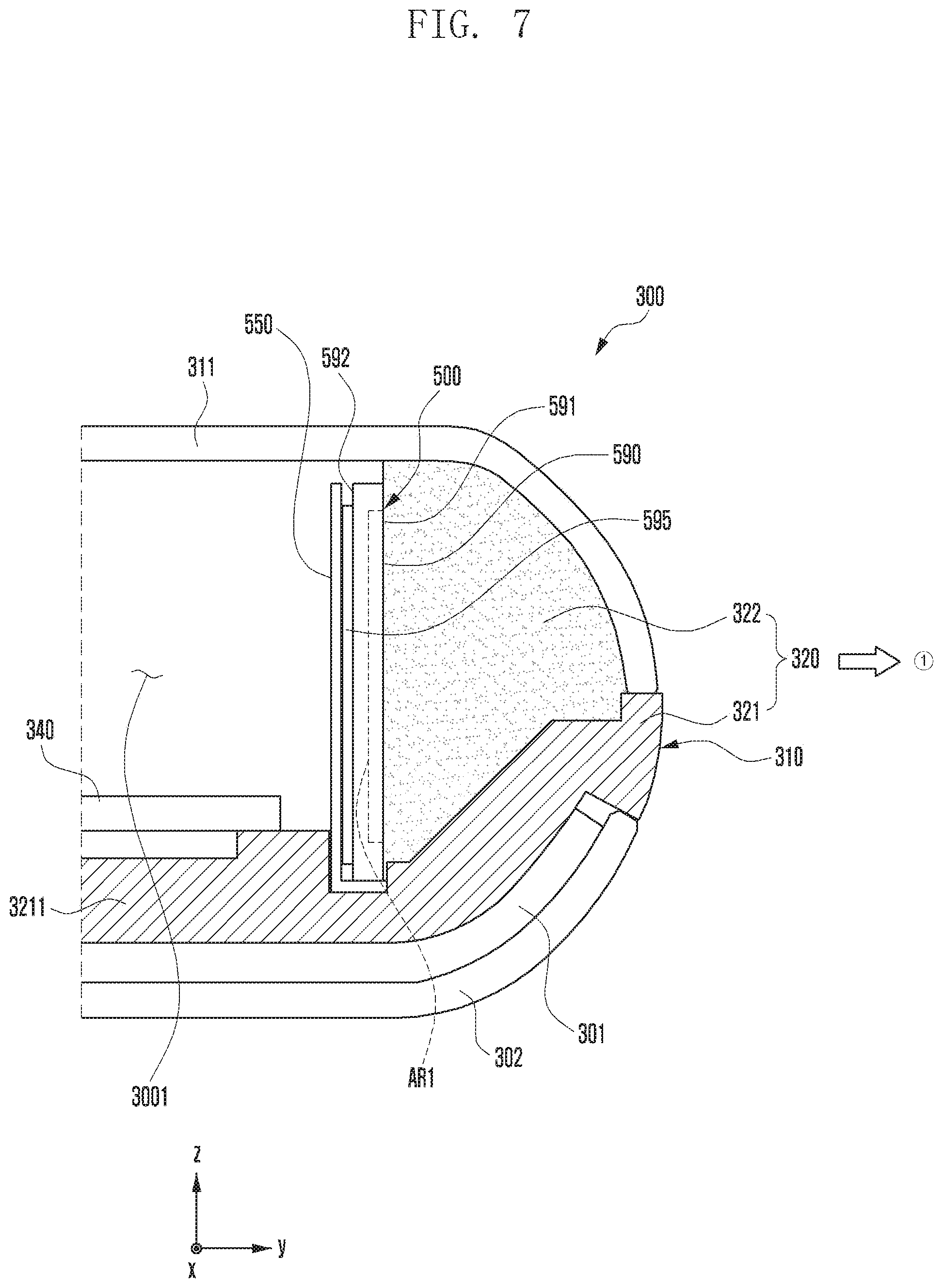 Patent US11777193 Figure 11 – Antenna and electronic device including the same