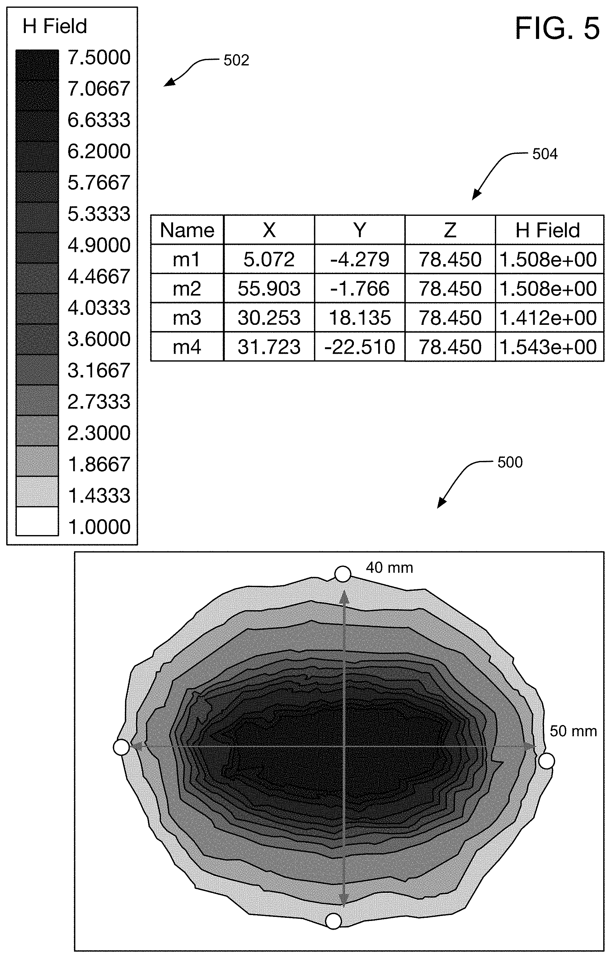 Patent US11777194 Figure 5 – Coil-driven near field communications antenna