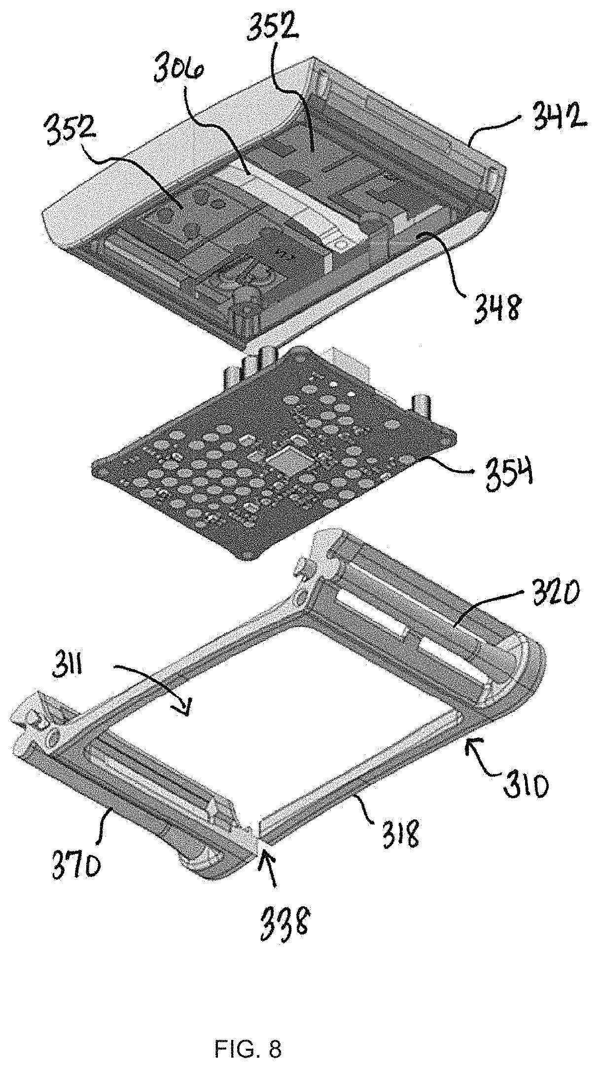 Patent US11777196 Figure 6 – Apparatus and methods for wireless communications antenna included within a wearable electronic device